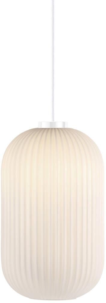 Darmowa Dostawa - Lampa wisząca 1x40 W biała-opal Nordlux Milford 46573001