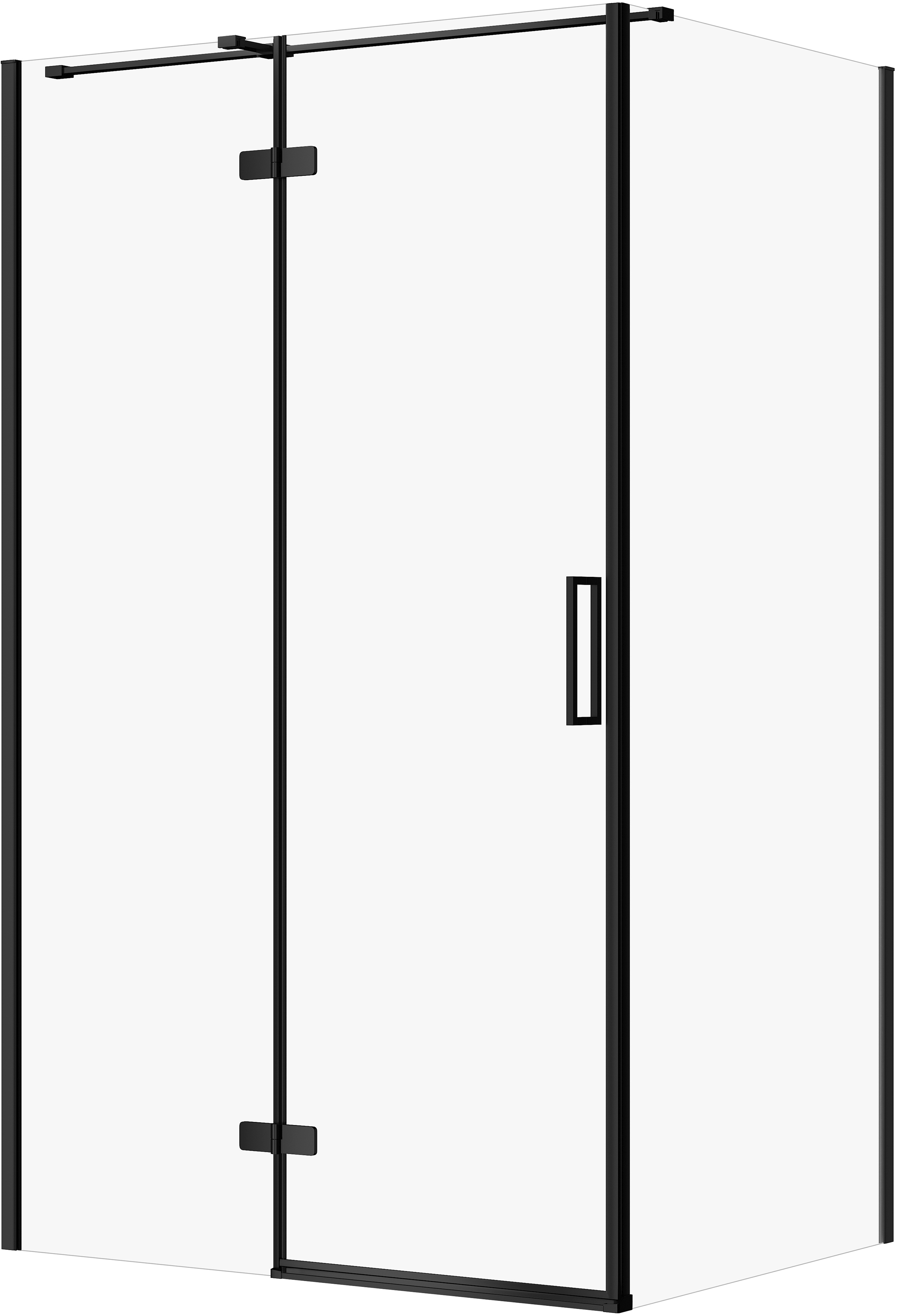 Darmowa Dostawa - Kabina prysznicowa 120x90 cm prostokątna czarny mat/szkło przezroczyste Cersanit City S584091