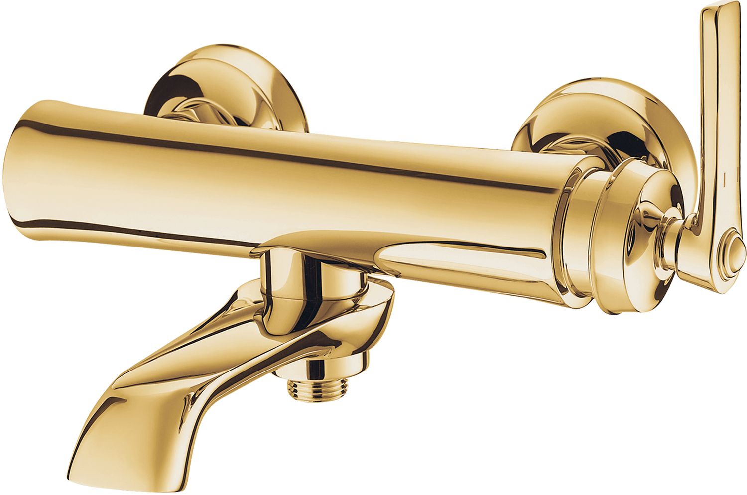 Darmowa Dostawa - Bateria wannowo-prysznicowa ścienna złoty Omnires Armance AM5230GL