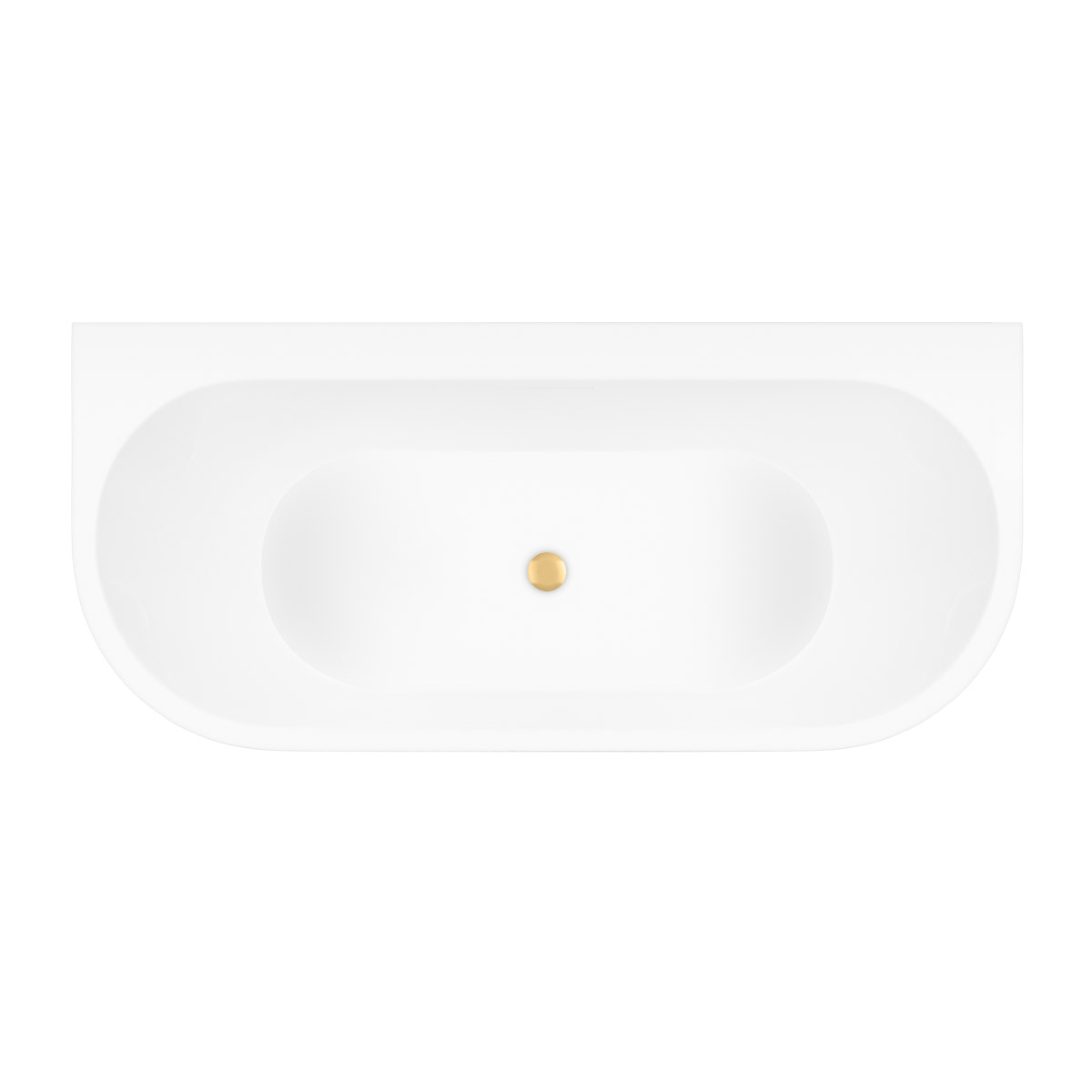 Darmowa Dostawa - Wanna przyścienna 170x80 cm prostokątna biała Oltens Hulda abset6882