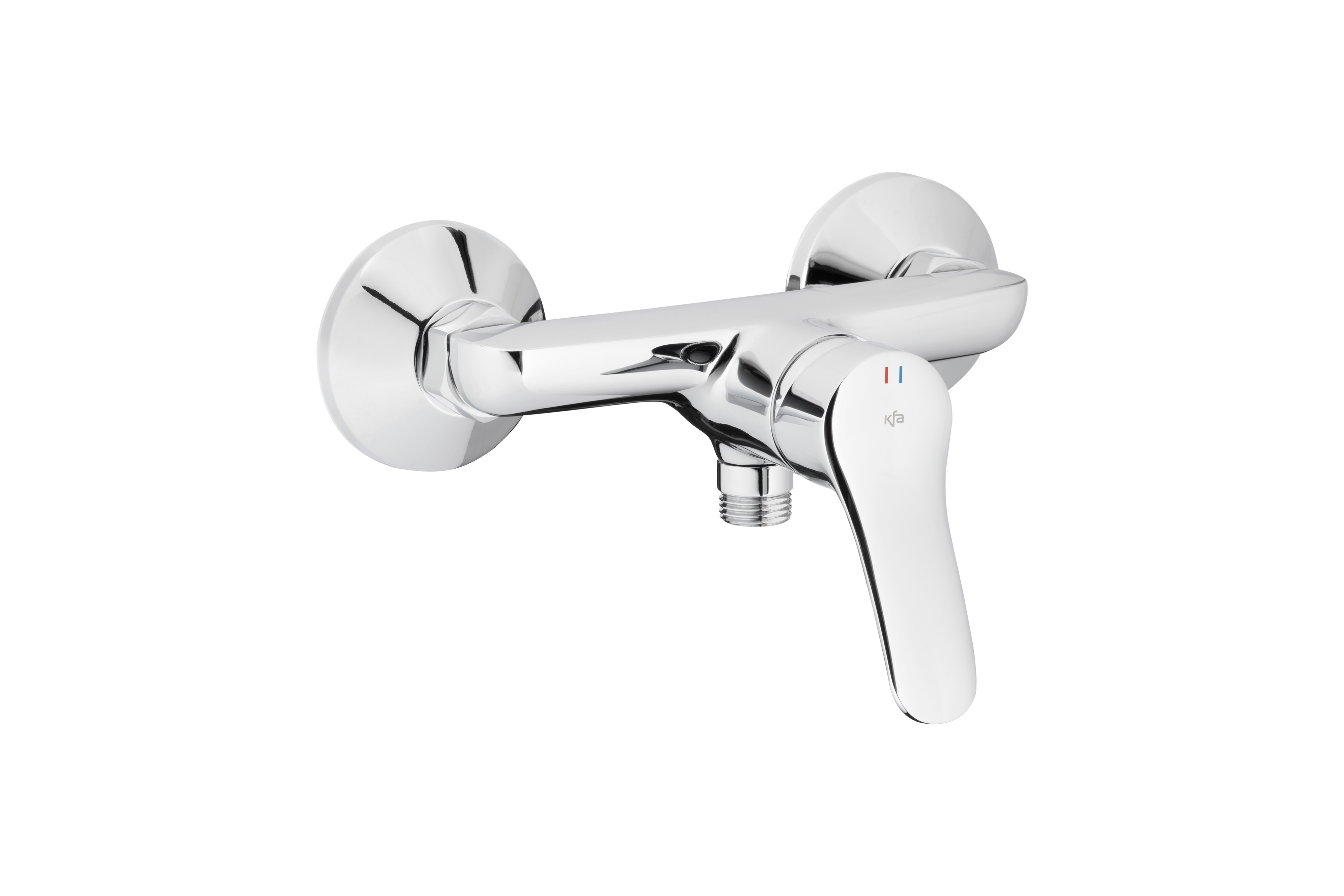 Darmowa Dostawa - Bateria prysznicowa ścienna chrom KFA Armatura Morris 524601000