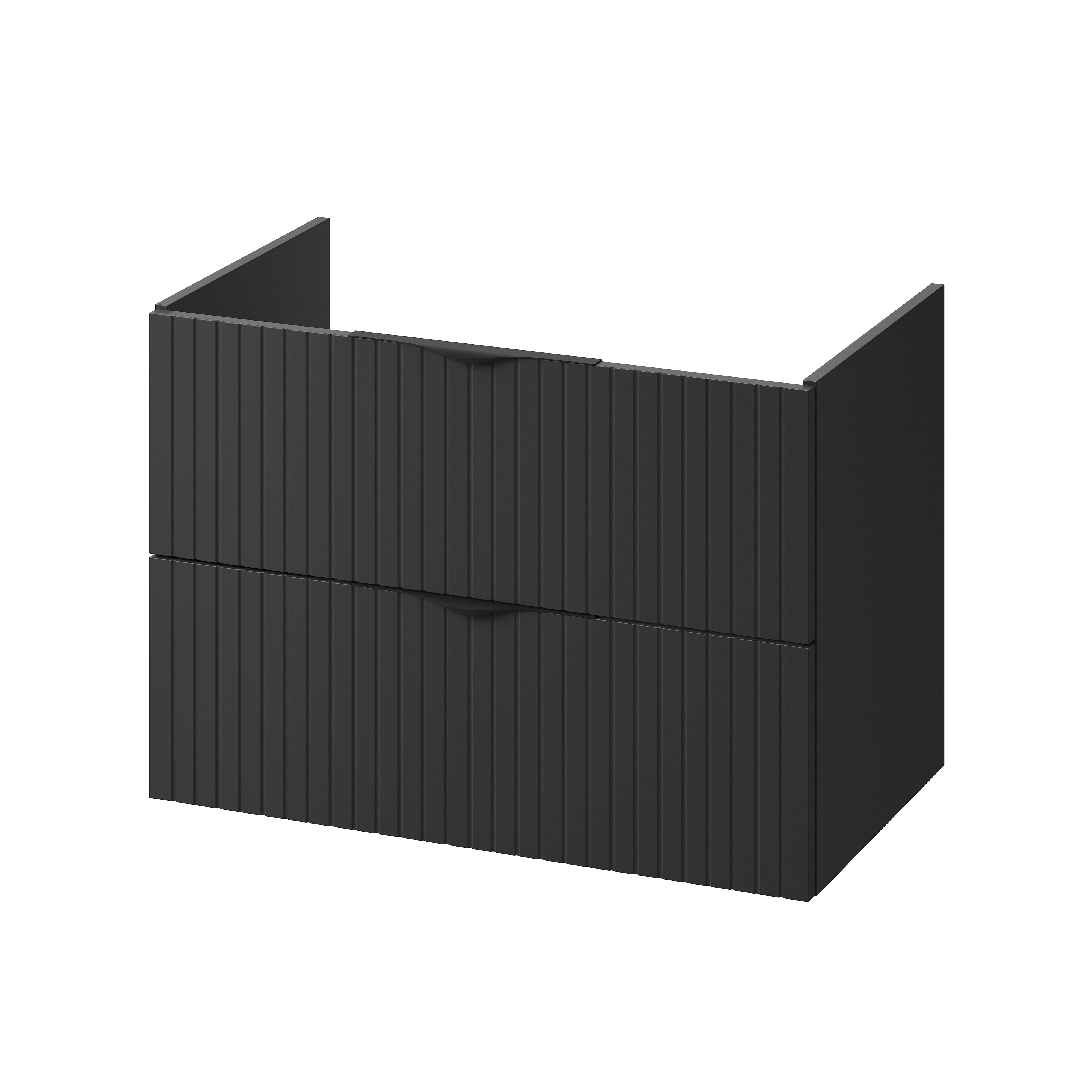 Darmowa Dostawa - Szafka 79.4x44.7x57.2 cm podumywalkowa wisząca czarna Cersanit Tirso S1017011