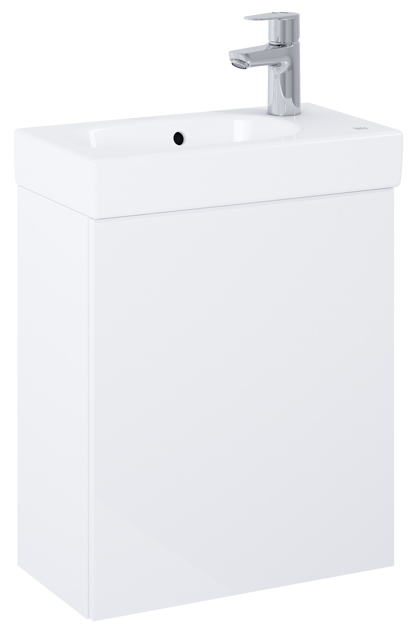 Darmowa Dostawa - Umywalka z szafką 45 cm białą Roca Mini-N A852445806