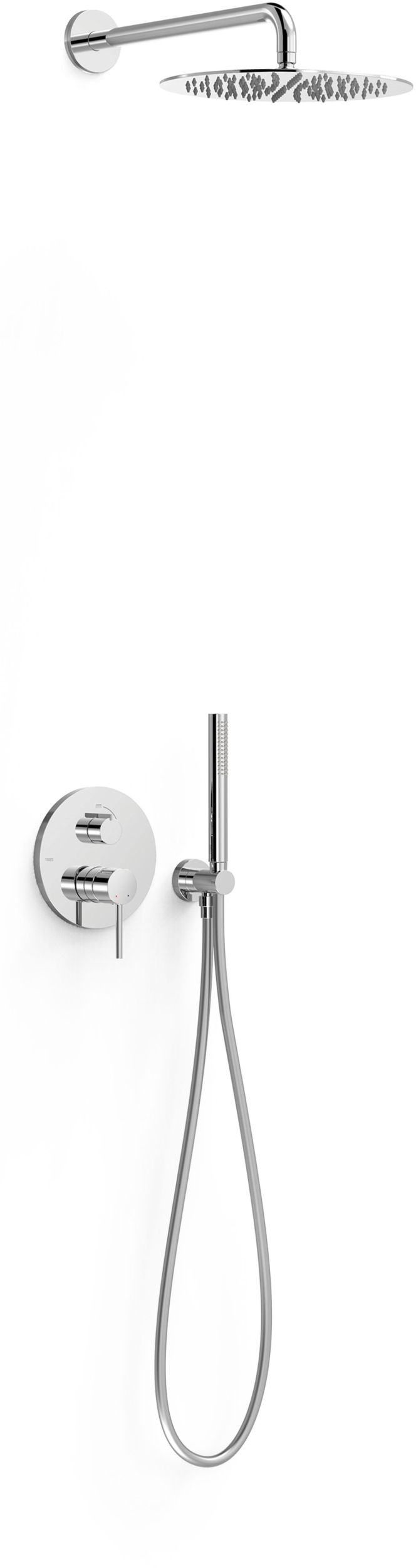 Darmowa Dostawa - Zestaw prysznicowy podtynkowy chrom Tres Study Exclusive 26228004