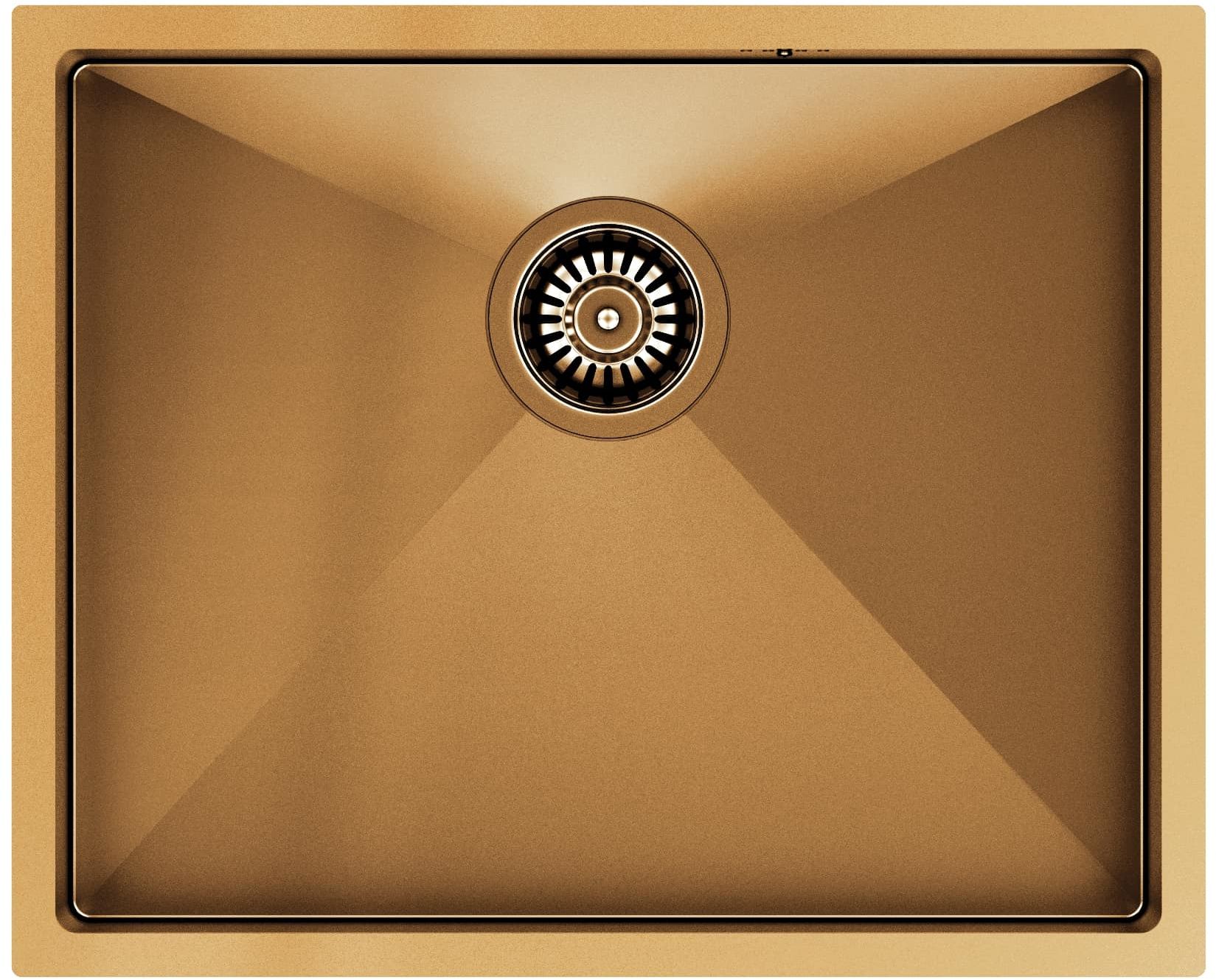 Darmowa Dostawa - Zlewozmywak stalowy 54x44 cm miedź Quadron Anthony MF5444PVDBSC1