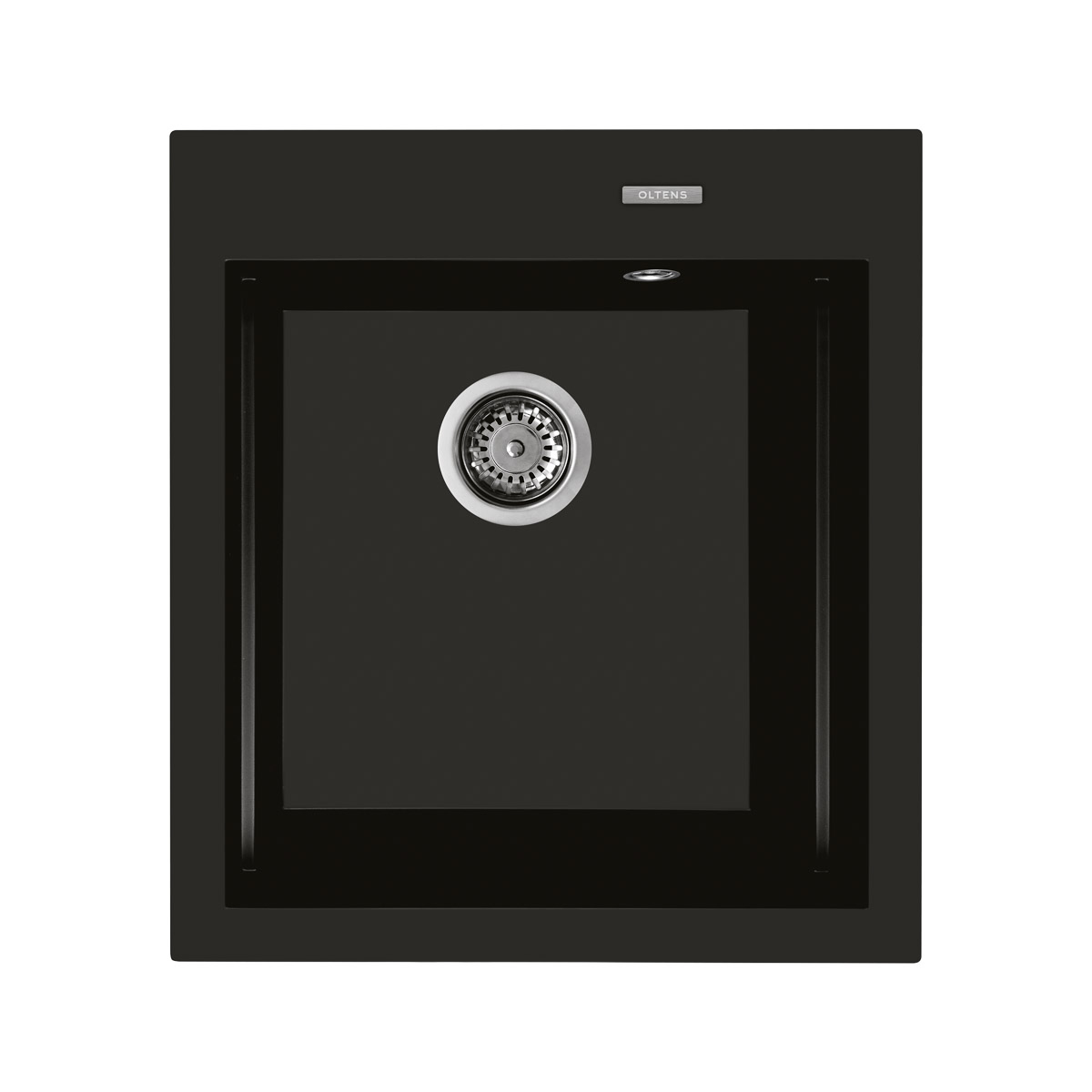 Darmowa Dostawa - Zlewozmywak granitowy 51.5x47 cm czarny Oltens Gravan 72001300