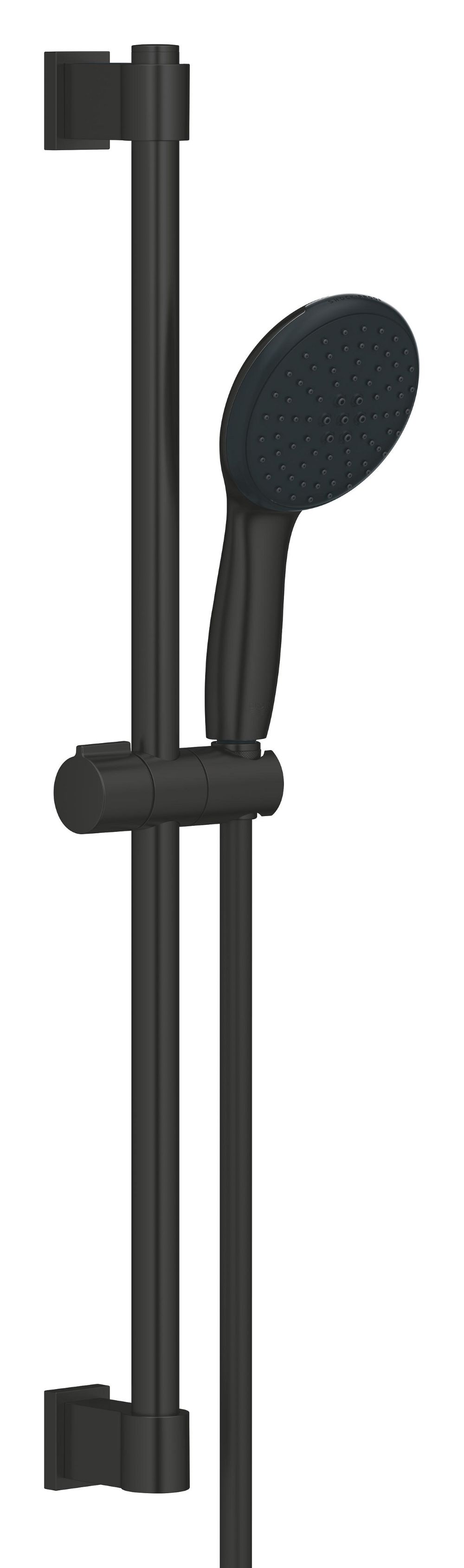 Darmowa Dostawa - Zestaw prysznicowy ścienny czarny Grohe Vitalio Start 279482431