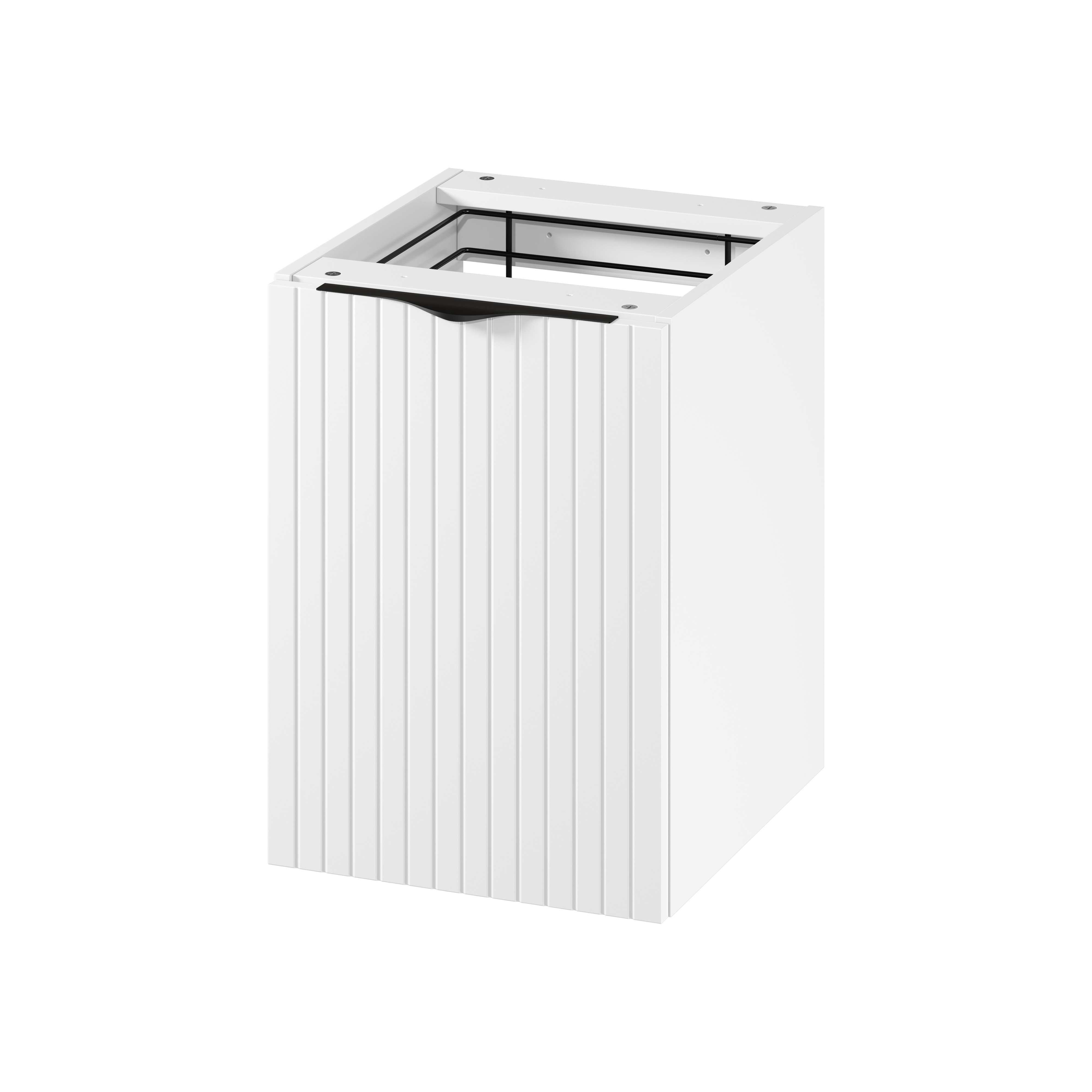 Darmowa Dostawa - Szafka 40x44.6x55.1 cm boczna wisząca biała Cersanit Tirso S1017029