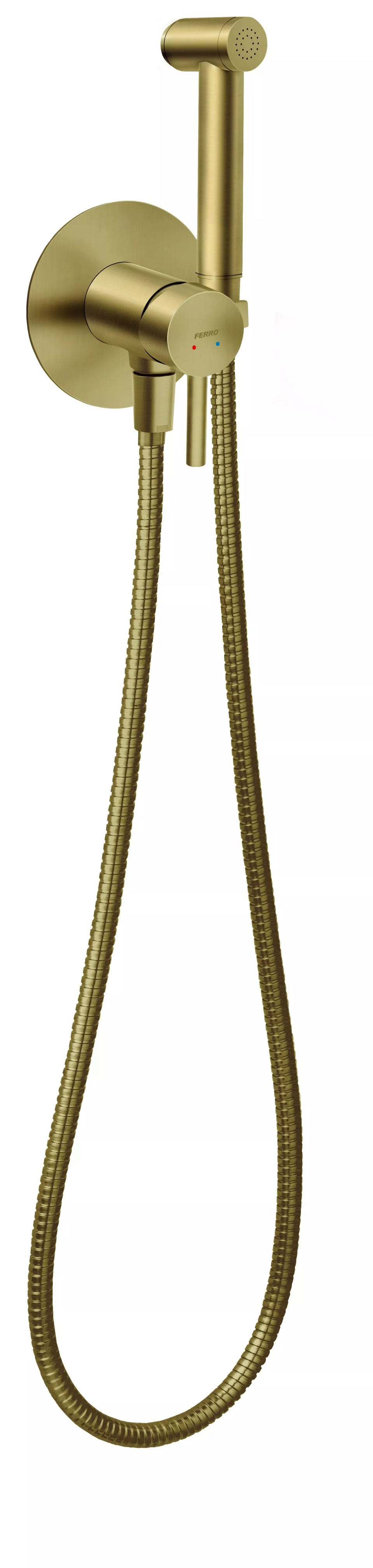 Darmowa Dostawa - Bateria bidetowa podtynkowa złota Ferro Ciriculus BCK66PBG