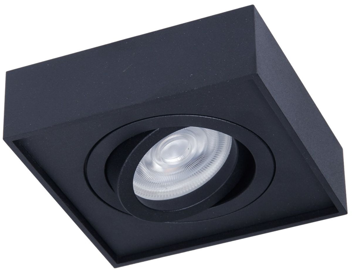 Darmowa Dostawa - Lampa podsufitowa 1x8 W czarny Milagro Nusa ML0046