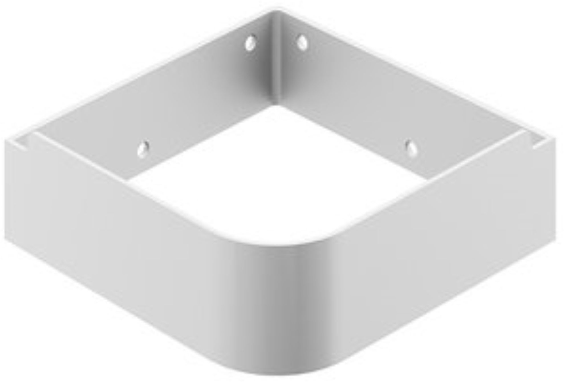 Darmowa Dostawa - Konsola podumywalkowa 22.1x22.1x12.5 cm biała Ravak Yard X01774