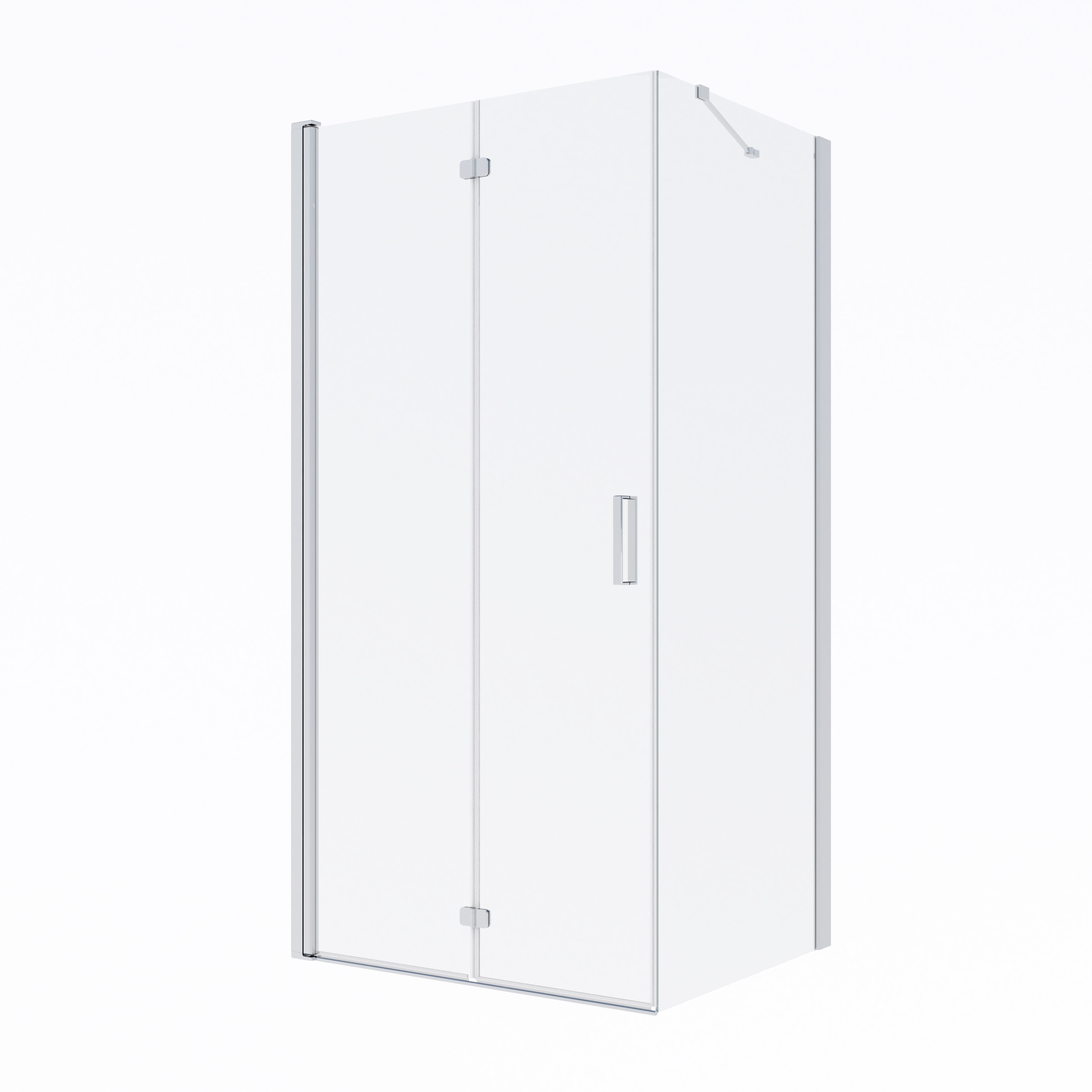 Darmowa Dostawa - Kabina prysznicowa 100x80 cm prostokątna chrom połysk/szkło przezroczyste Oltens Trana 20200100