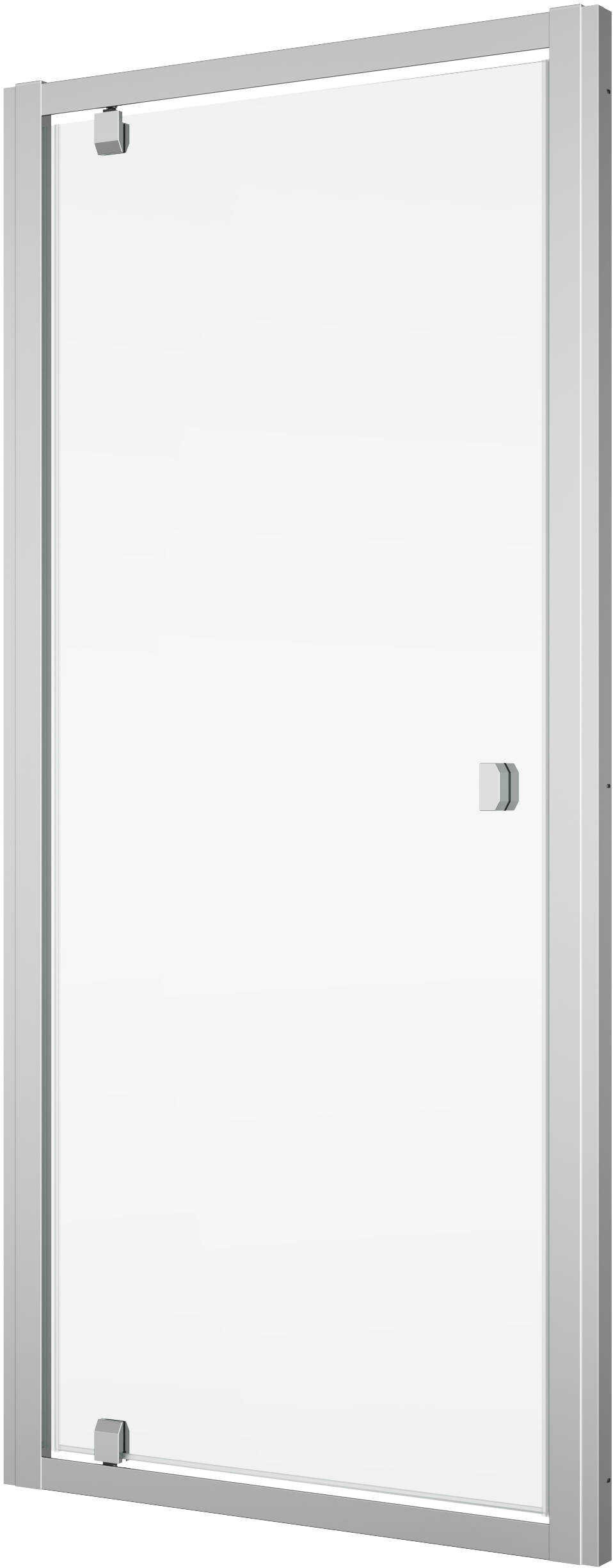 Darmowa Dostawa - Drzwi prysznicowe 80 cm uchylne srebrny połysk/szkło przezroczyste SanSwiss Arelia D20T10804007