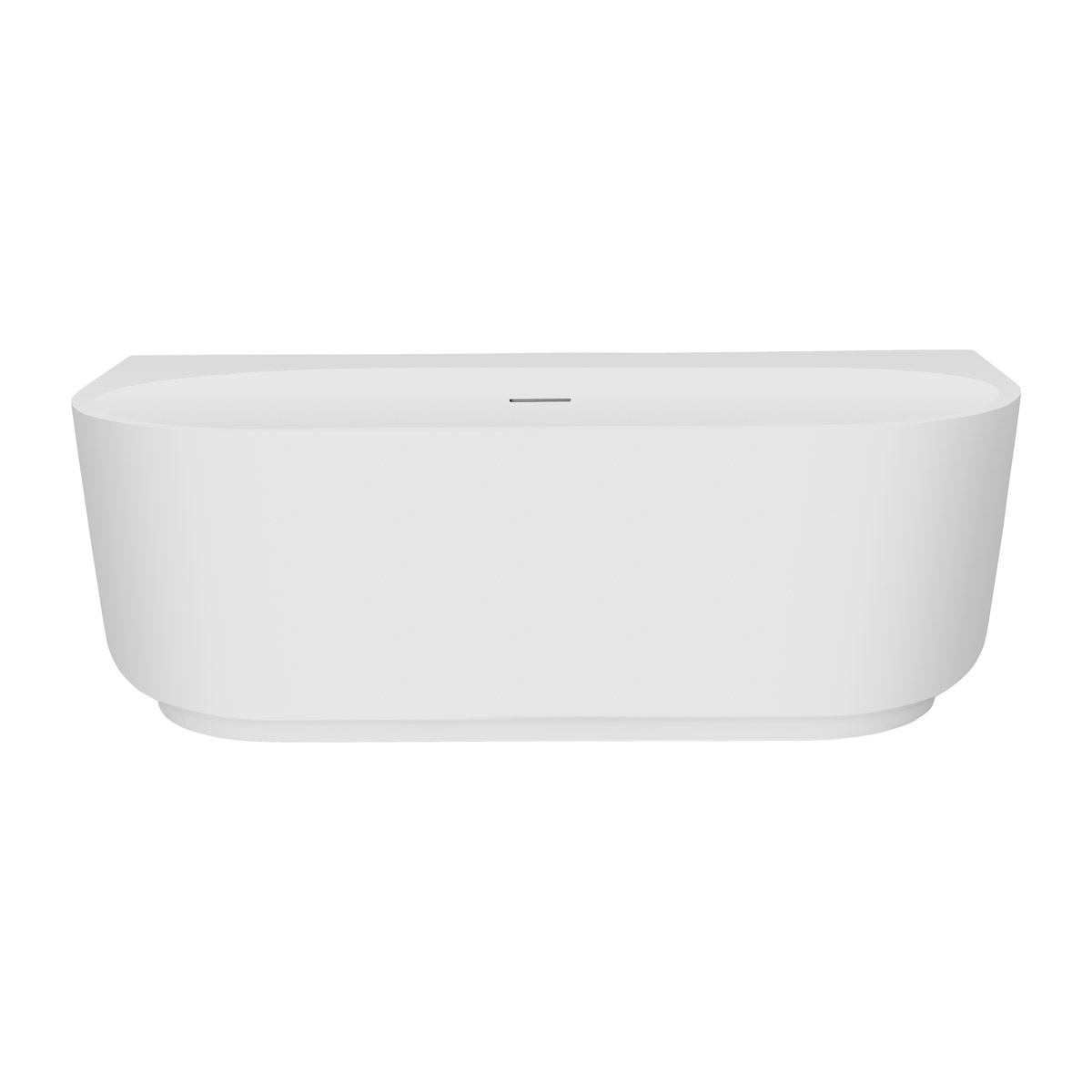 Darmowa Dostawa - Wanna przyścienna 170x80 cm owalna biała Ksuro 03 32005000