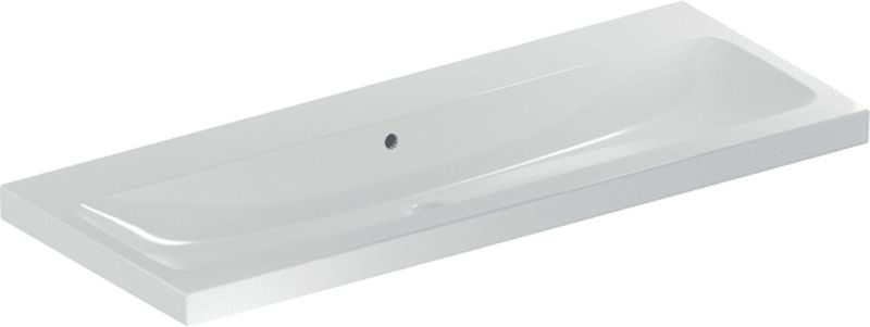 Darmowa Dostawa - Umywalka 120x48 cm prostokątna meblowa biała Geberit iCon 501837003