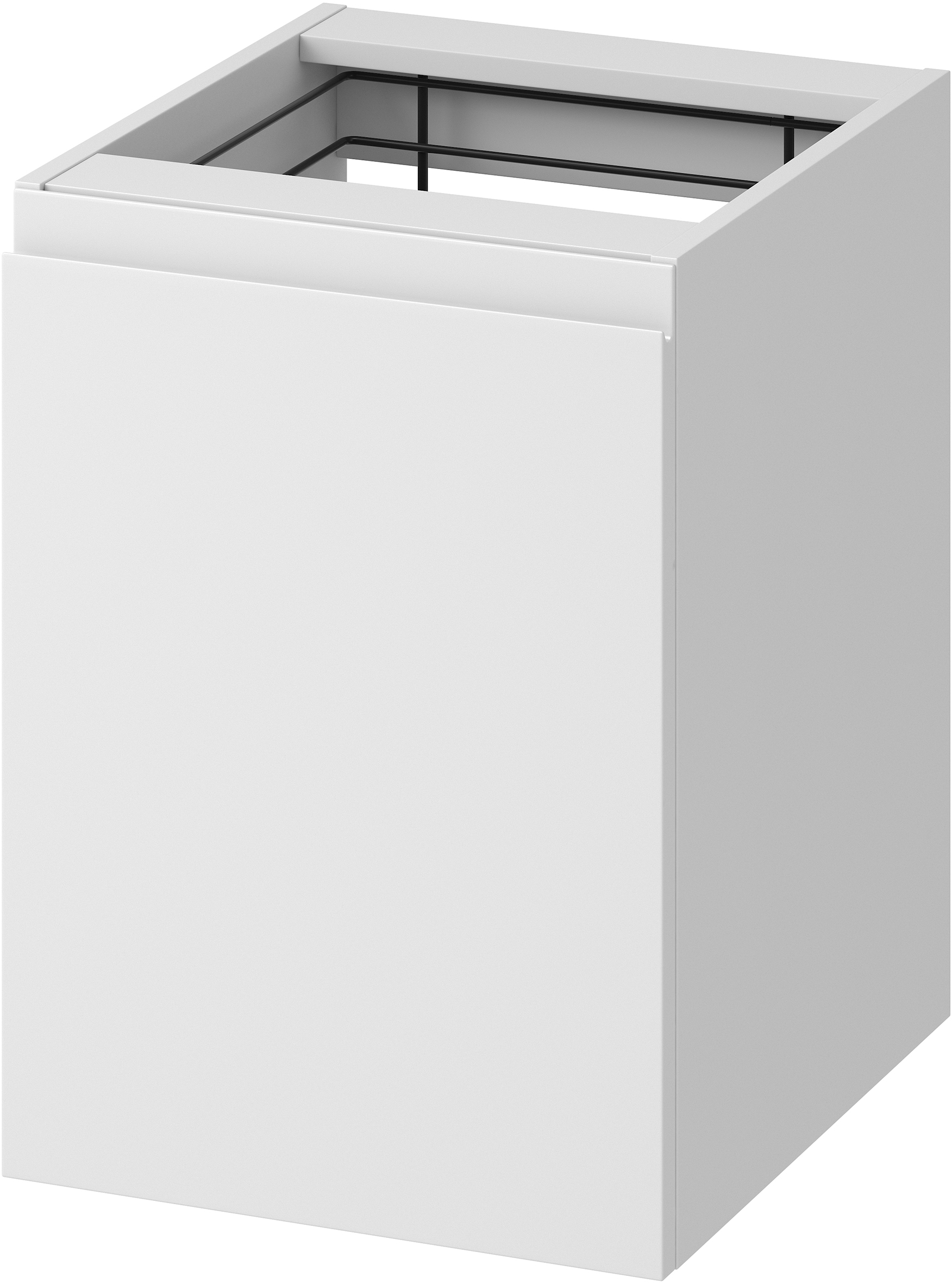 Darmowa Dostawa - Szafka 40x44.7x55.1 cm boczna wisząca biała Cersanit Moduo S590113