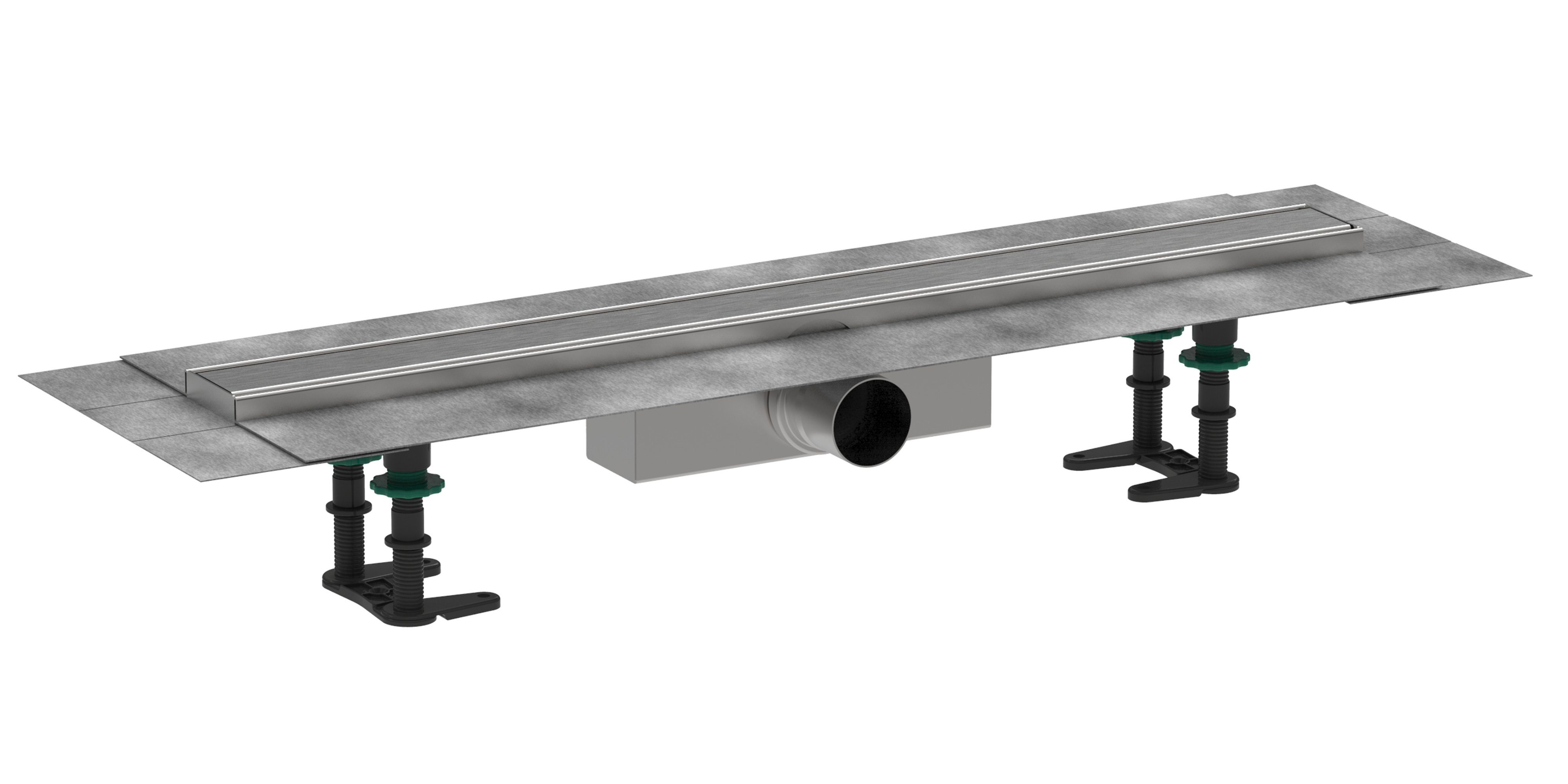 Darmowa Dostawa - Odpływ liniowy z rusztem 70 cm Hansgrohe RainDrain Compact 56176800