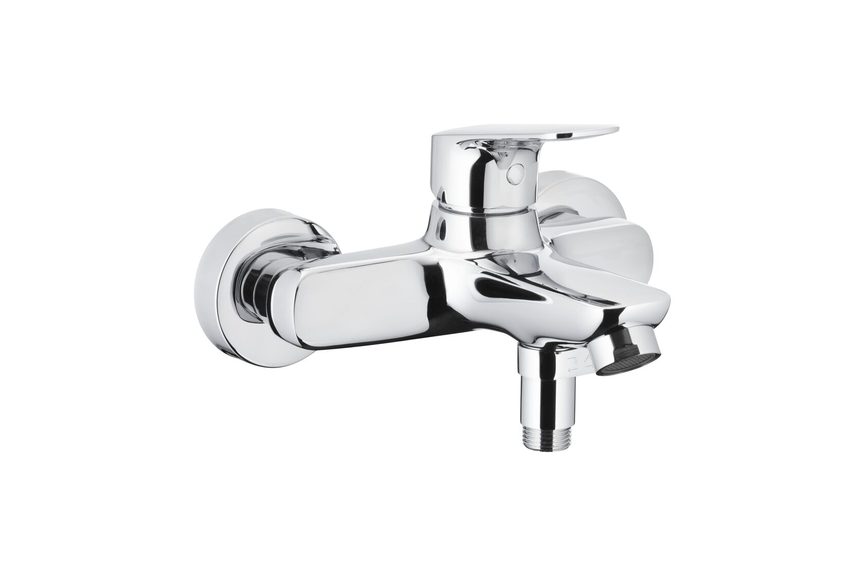 Darmowa Dostawa - Bateria wannowo-prysznicowa ścienna chrom KFA Armatura Abasha 523401000