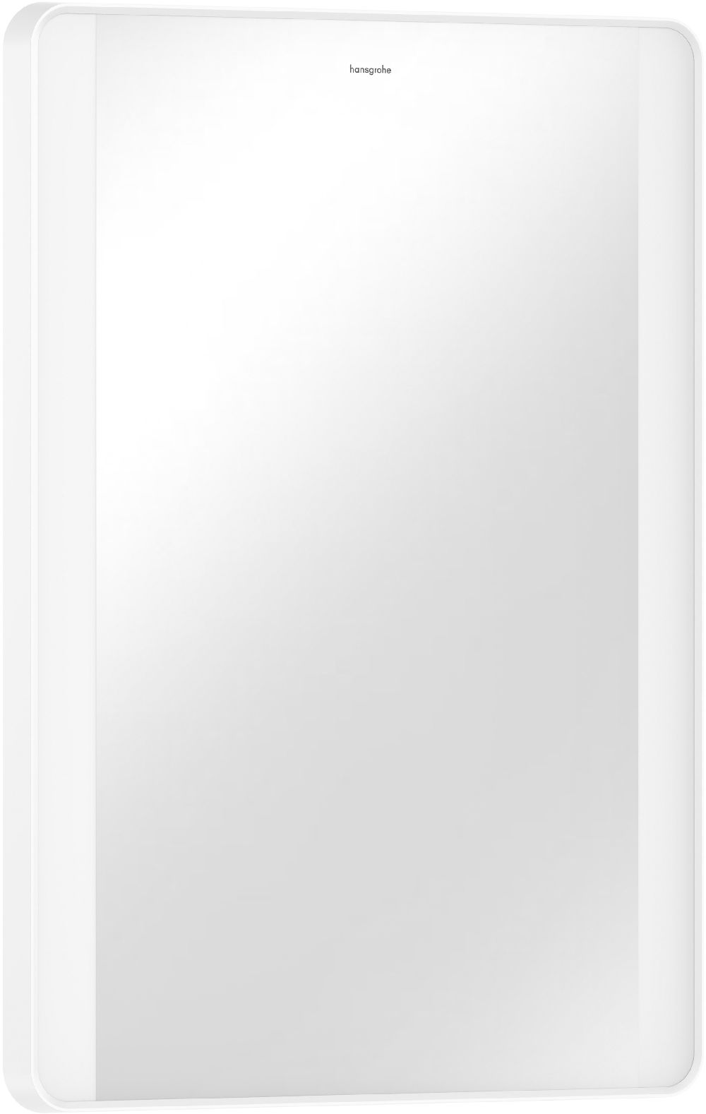 Darmowa Dostawa - Lustro 50x70 cm prostokątne z oświetleniem biały Hansgrohe Xarita Lite Q 54961700