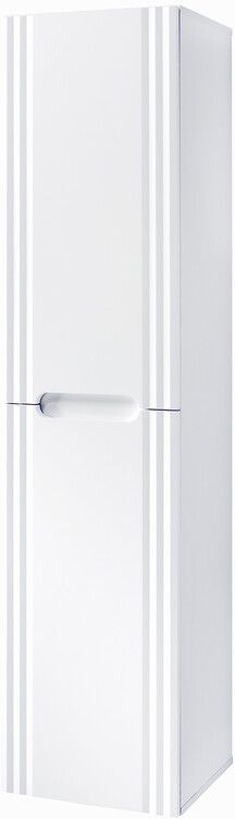 Darmowa Dostawa - Szafka 40x36x166 cm boczna wisząca biała Comad Fiji FIJIWHITE8001D2D