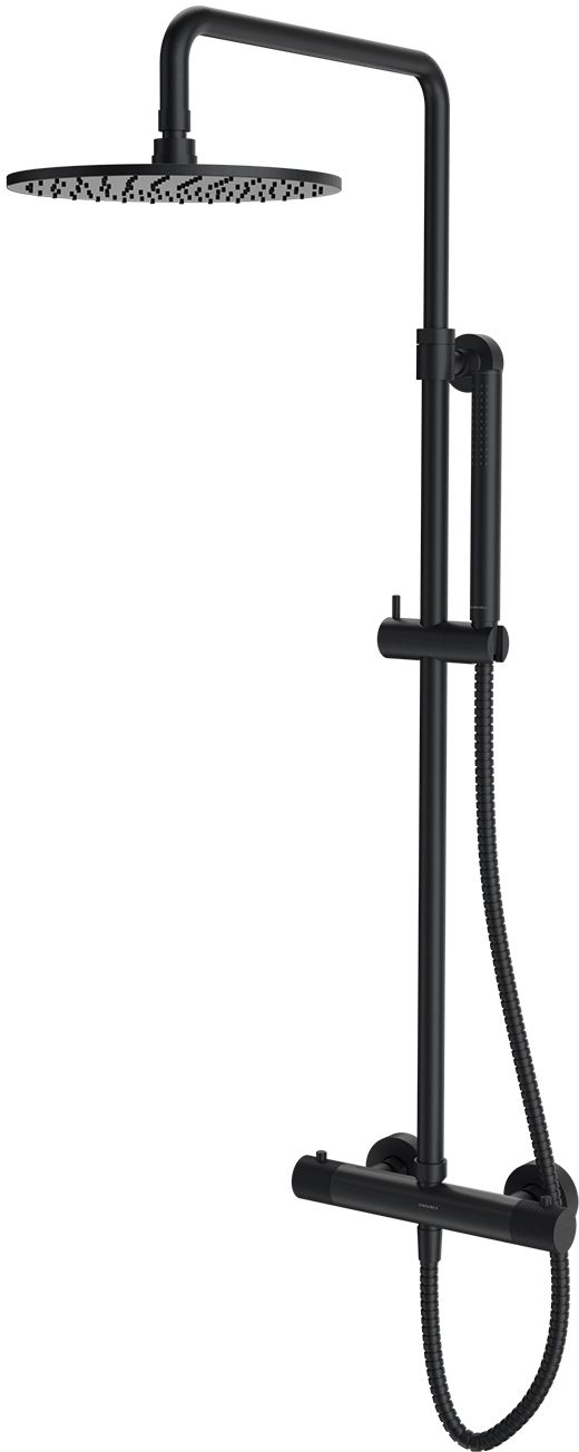 Darmowa Dostawa - Zestaw prysznicowy ścienny termostatyczny Omnires Contour CT8044AT