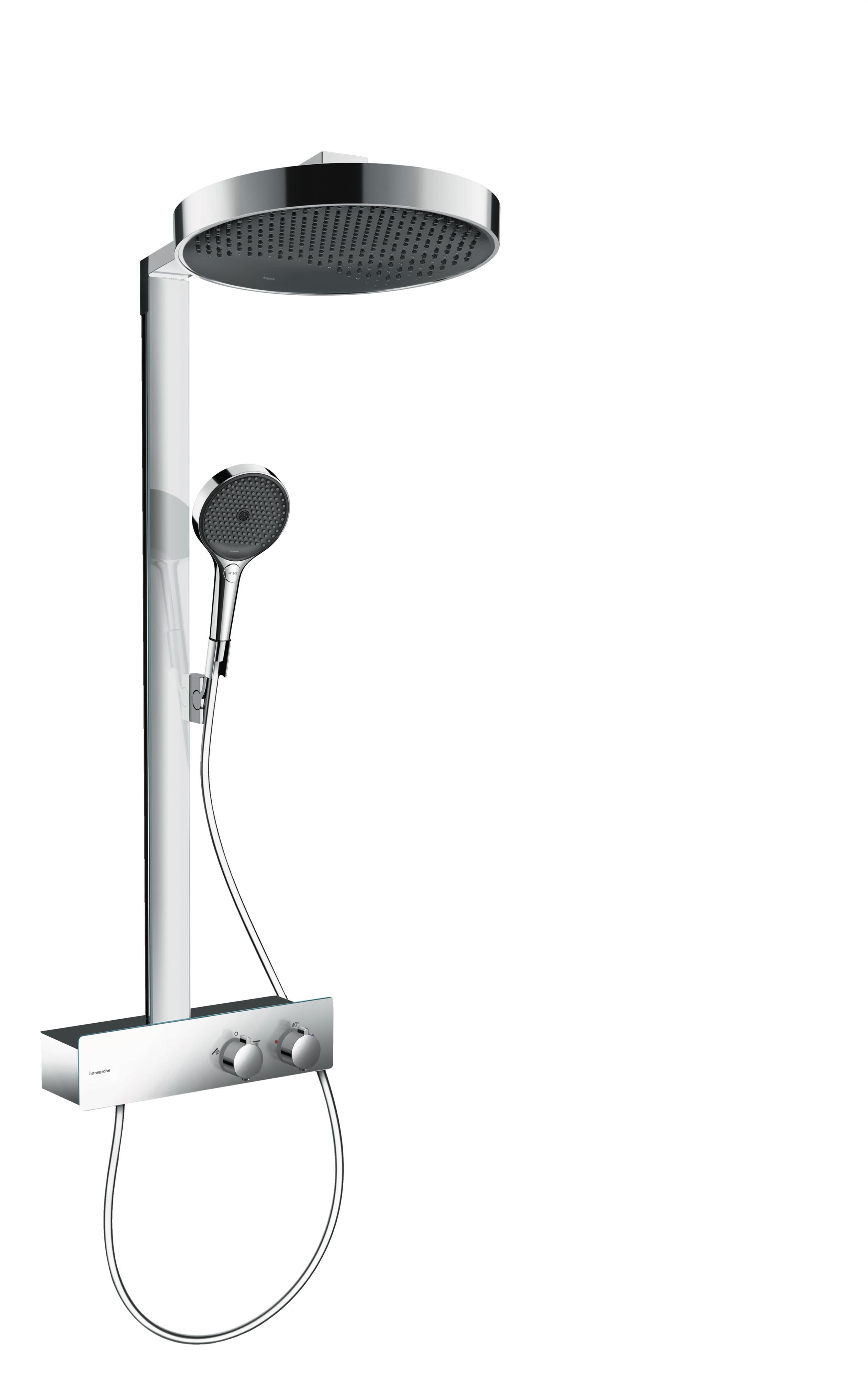 Darmowa Dostawa - Zestaw prysznicowy ścienny chrom Hansgrohe Rainfinity 26853000