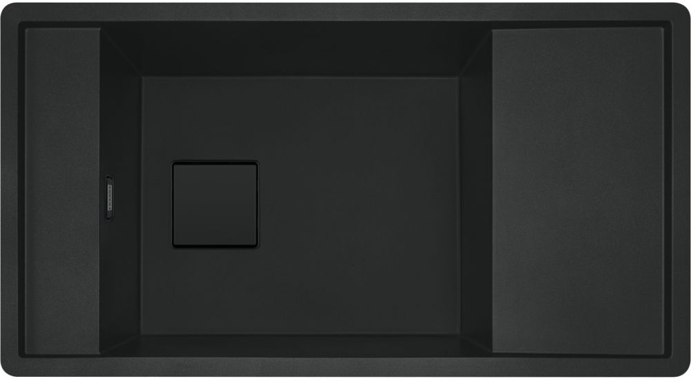 Darmowa Dostawa - Zlewozmywak granitowy 87.7x49.5 cm czarny Franke Fresno 1140721148