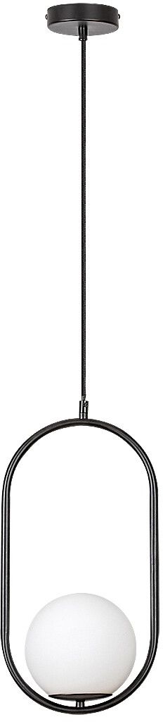 Darmowa Dostawa - Lampa wisząca 1x20 W biała-czarna-przydymiona Rabalux Ghita 72028