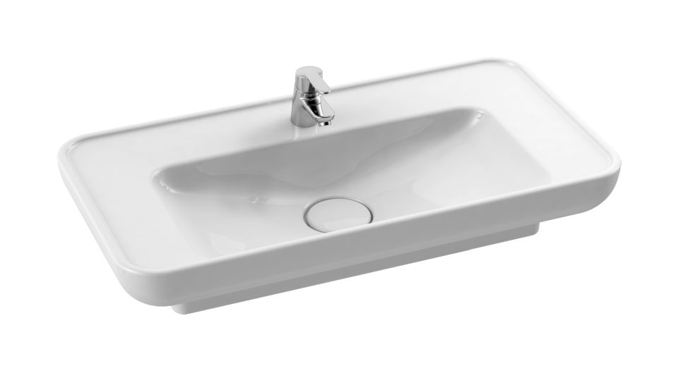 Darmowa Dostawa - Umywalka prostokątna 80x42 cm CeraStyle Lal 072400u