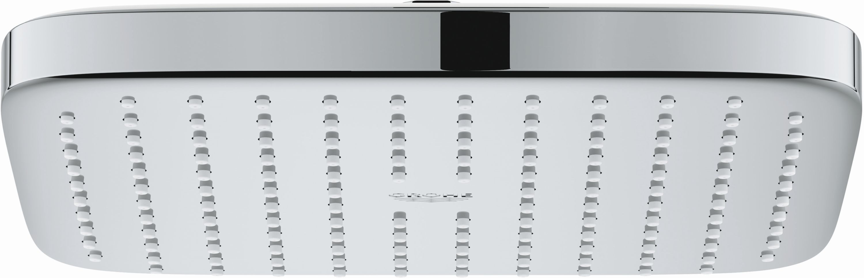 Darmowa Dostawa - Deszczownica 25x25 cm kwadratowa starlight chrome Grohe Vitalio Comfort 26695000
