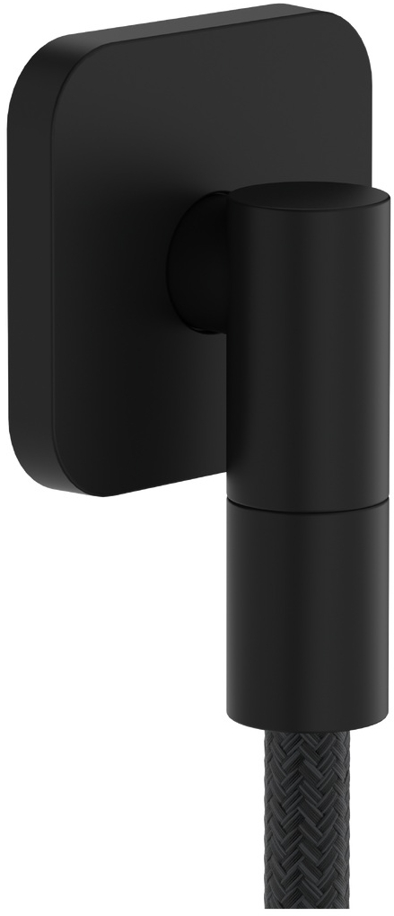 Darmowa Dostawa - Przyłącze kątowe czarny Hansgrohe FixFit Fine Q 28884670