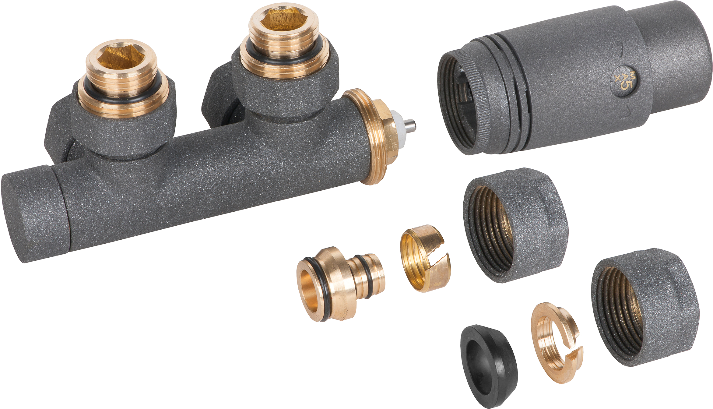 Darmowa Dostawa - Zestaw termostatyczny grafit Invena PROV CZ90015