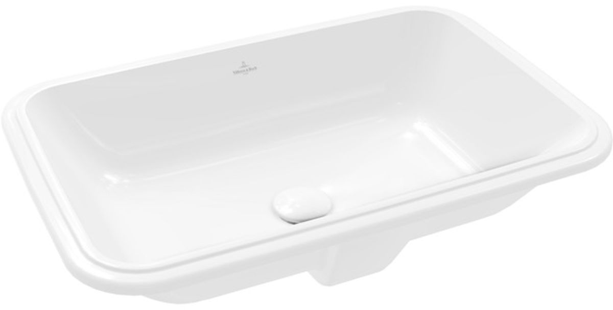 Darmowa Dostawa - Umywalka 56x36 cm prostokątna podblatowa biała Villeroy & Boch Architectura 5A7761R1