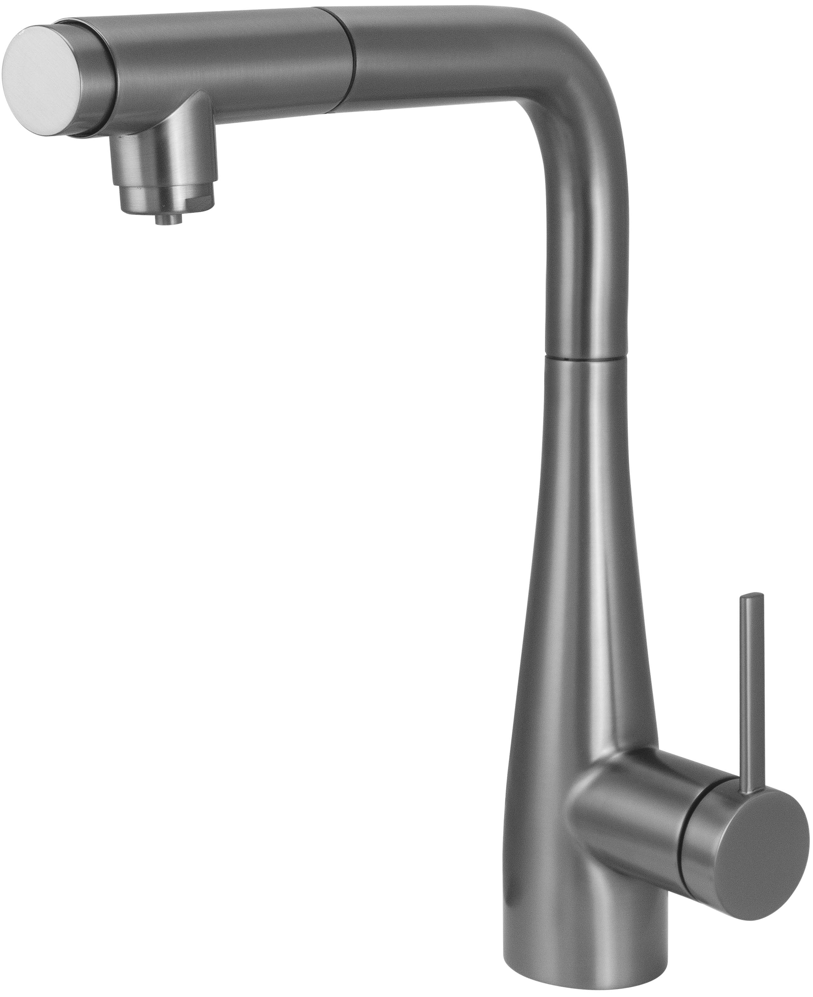 Darmowa Dostawa - Bateria kuchenna stojąca grafit/szary Deante Eridan BRED75M