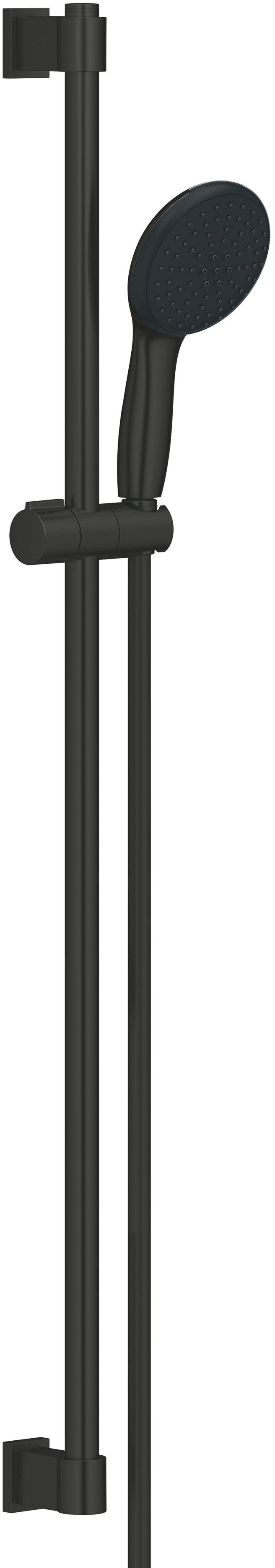 Darmowa Dostawa - Zestaw prysznicowy ścienny czarny Grohe Vitalio Start 269542431