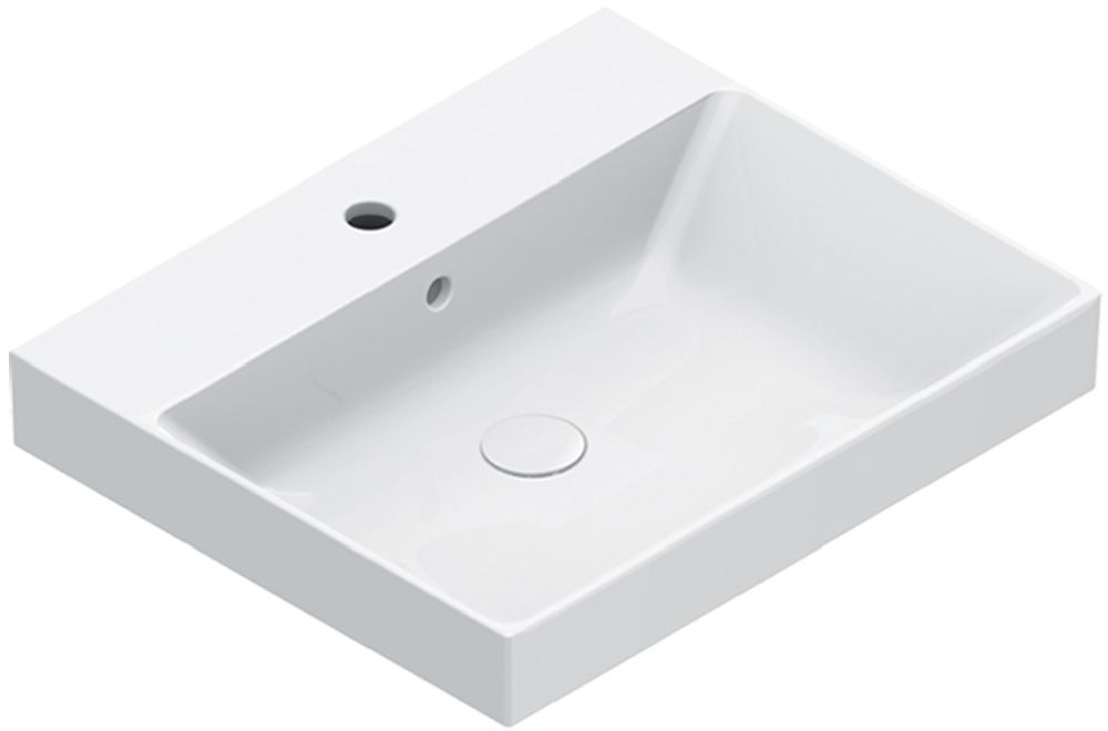 Darmowa Dostawa - Umywalka 60x50 cm prostokątna ścienna biała Catalano Zero 0120601001