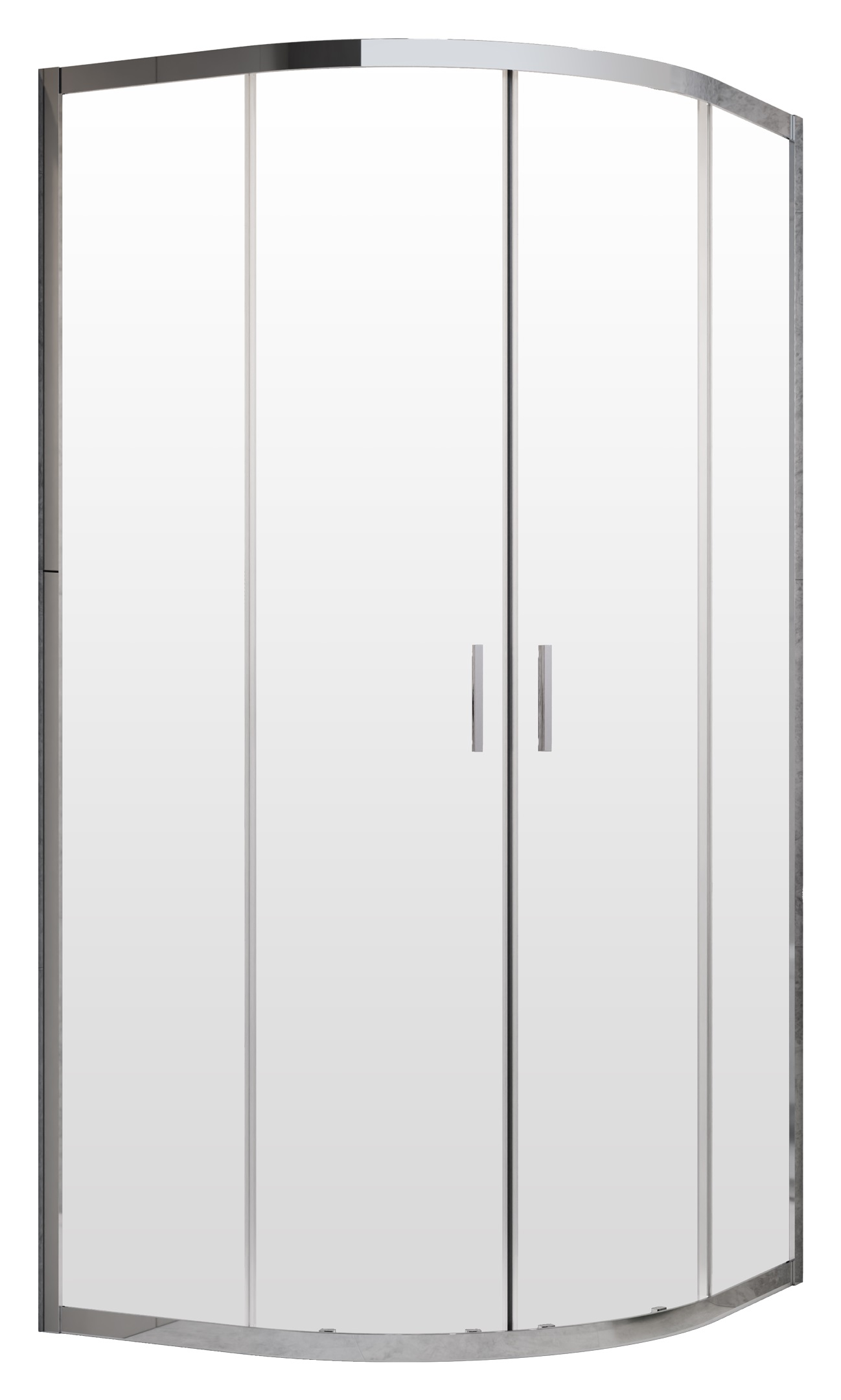 Darmowa Dostawa - Kabina prysznicowa półokrągła 90x80 cm Radaway Alienta E 102480900101