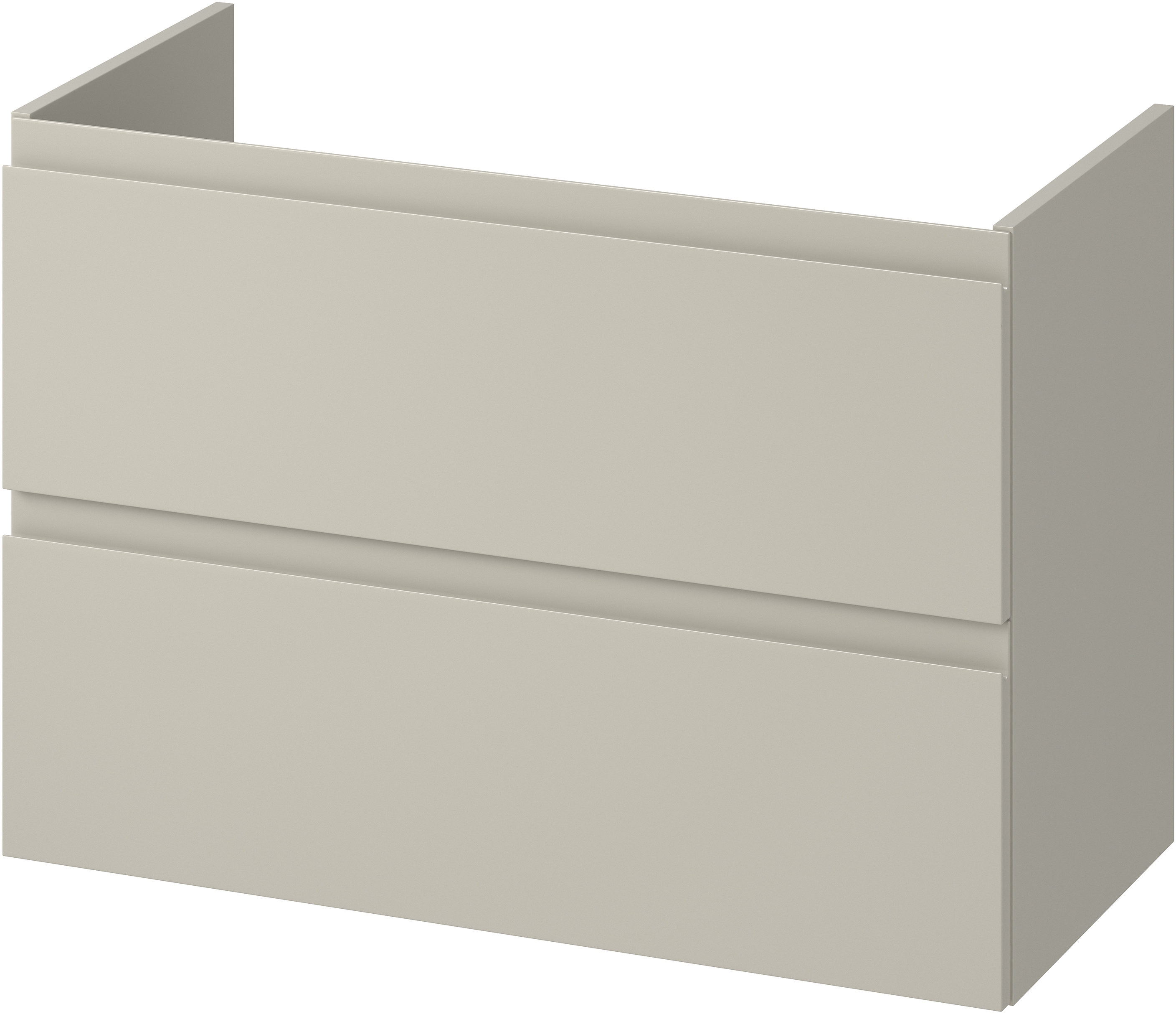 Darmowa Dostawa - Szafka 79.5x37.5x57 cm podumywalkowa wisząca beżowa Cersanit Moduo S590107DSM