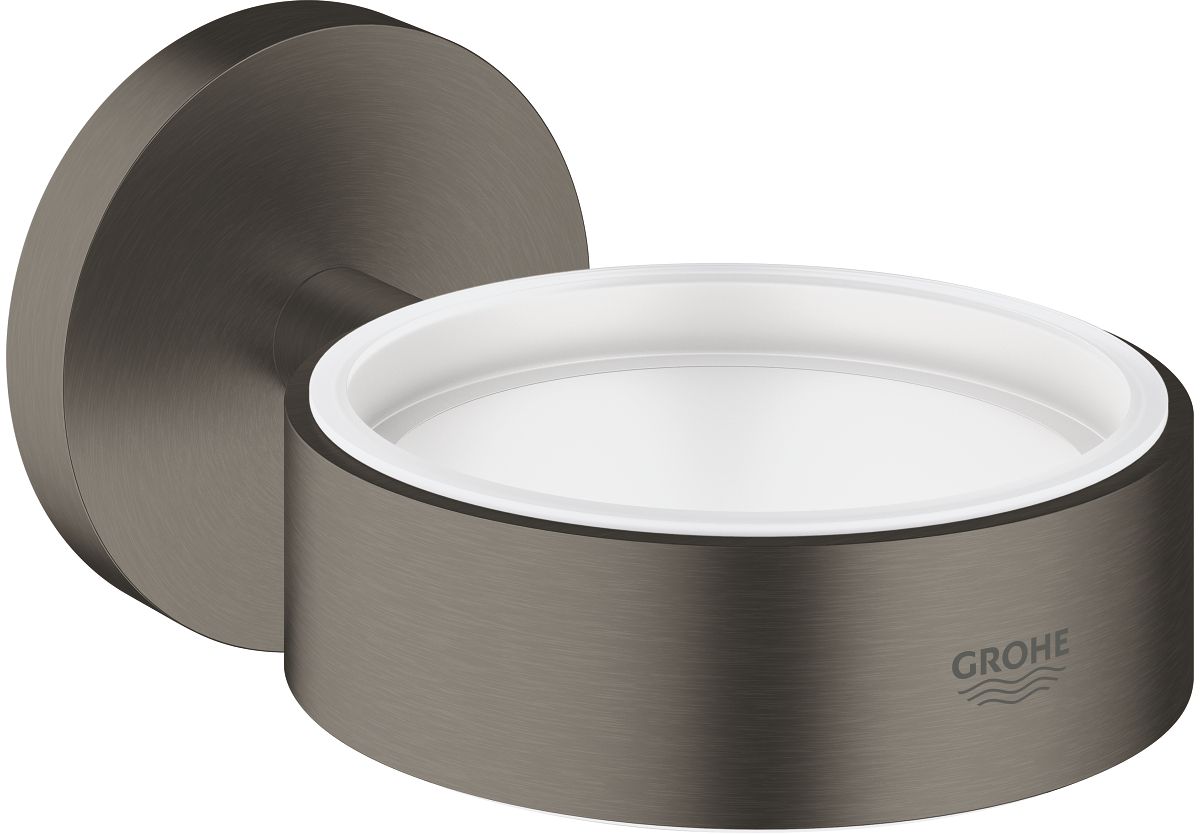 Darmowa Dostawa - Uchwyt do akcesoriów brushed hard graphite Grohe Essentials 40369AL1