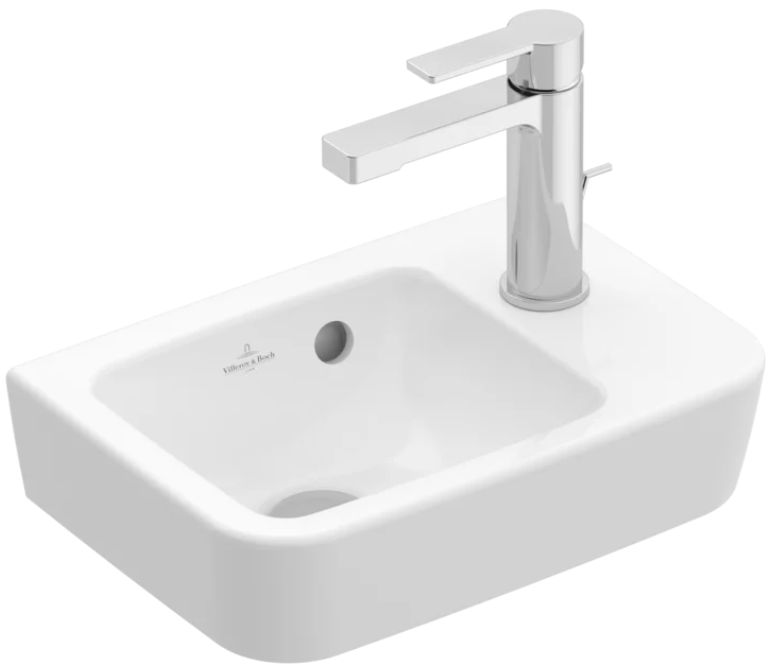 Darmowa Dostawa - Umywalka 36x25 cm prostokątna ścienna biała Villeroy & Boch O.Novo 43433601