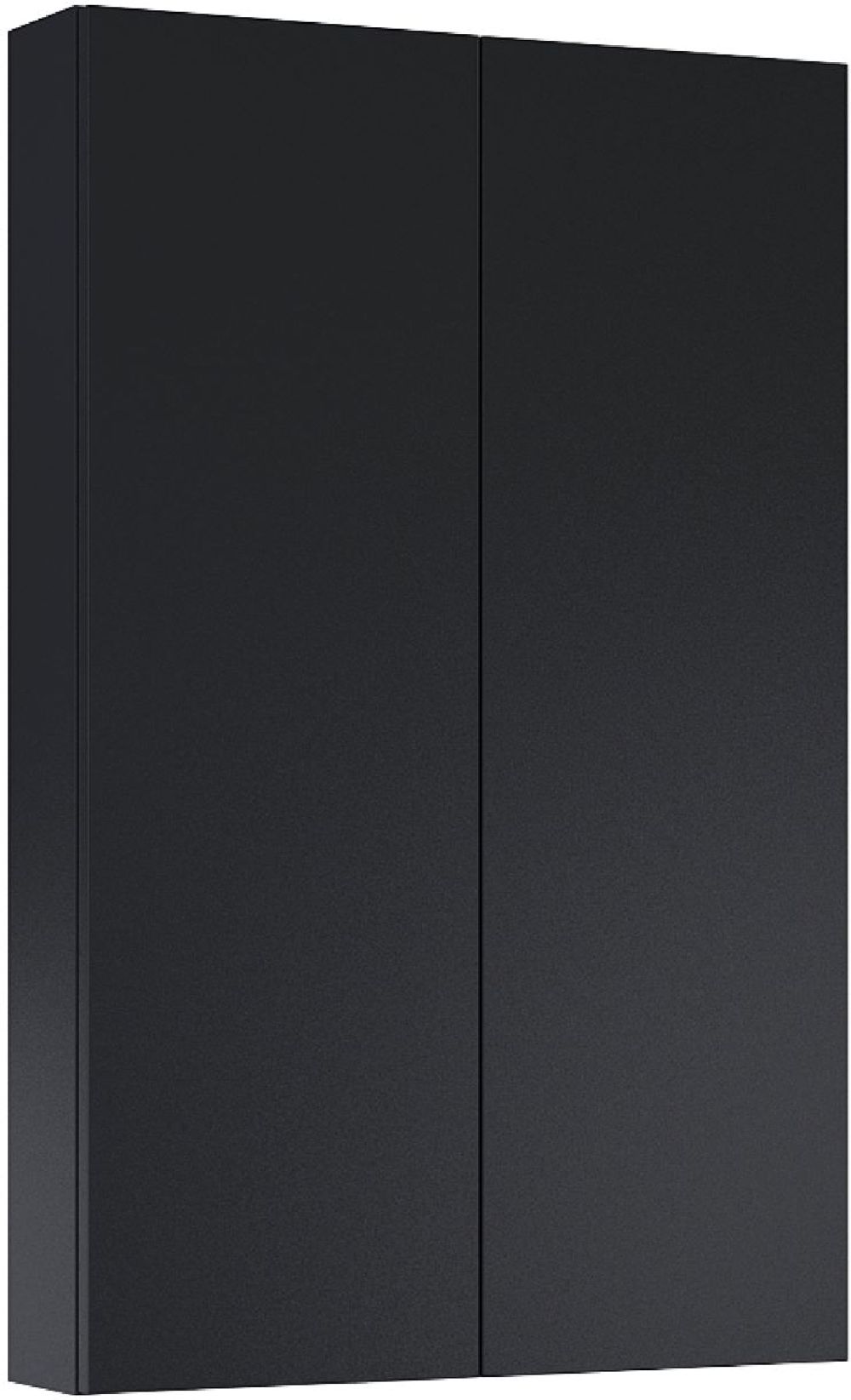 Darmowa Dostawa - Szafka 50x12.6x80 cm boczna wisząca czarna Elita For All RE140500067160