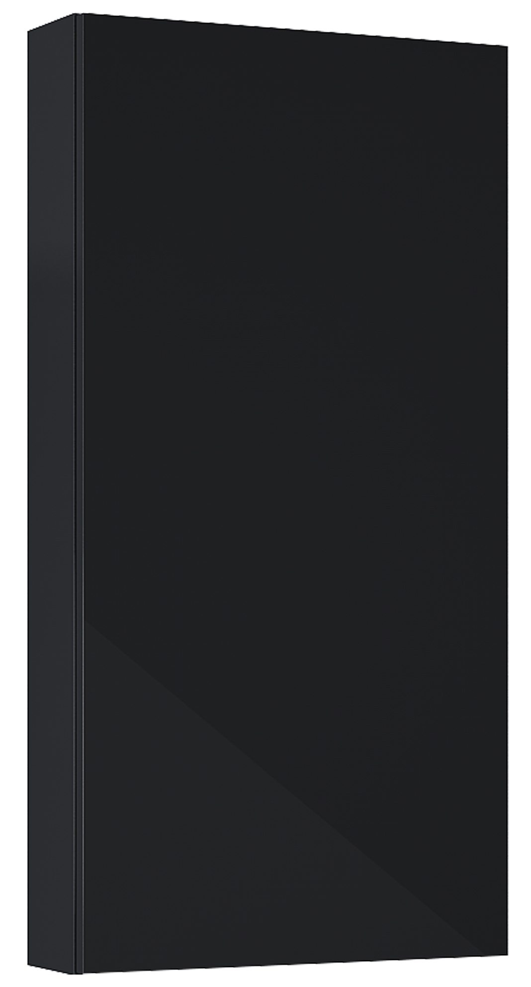 Darmowa Dostawa - Szafka 40x12.6x80 cm boczna wisząca czarna Roca Extra A857957351