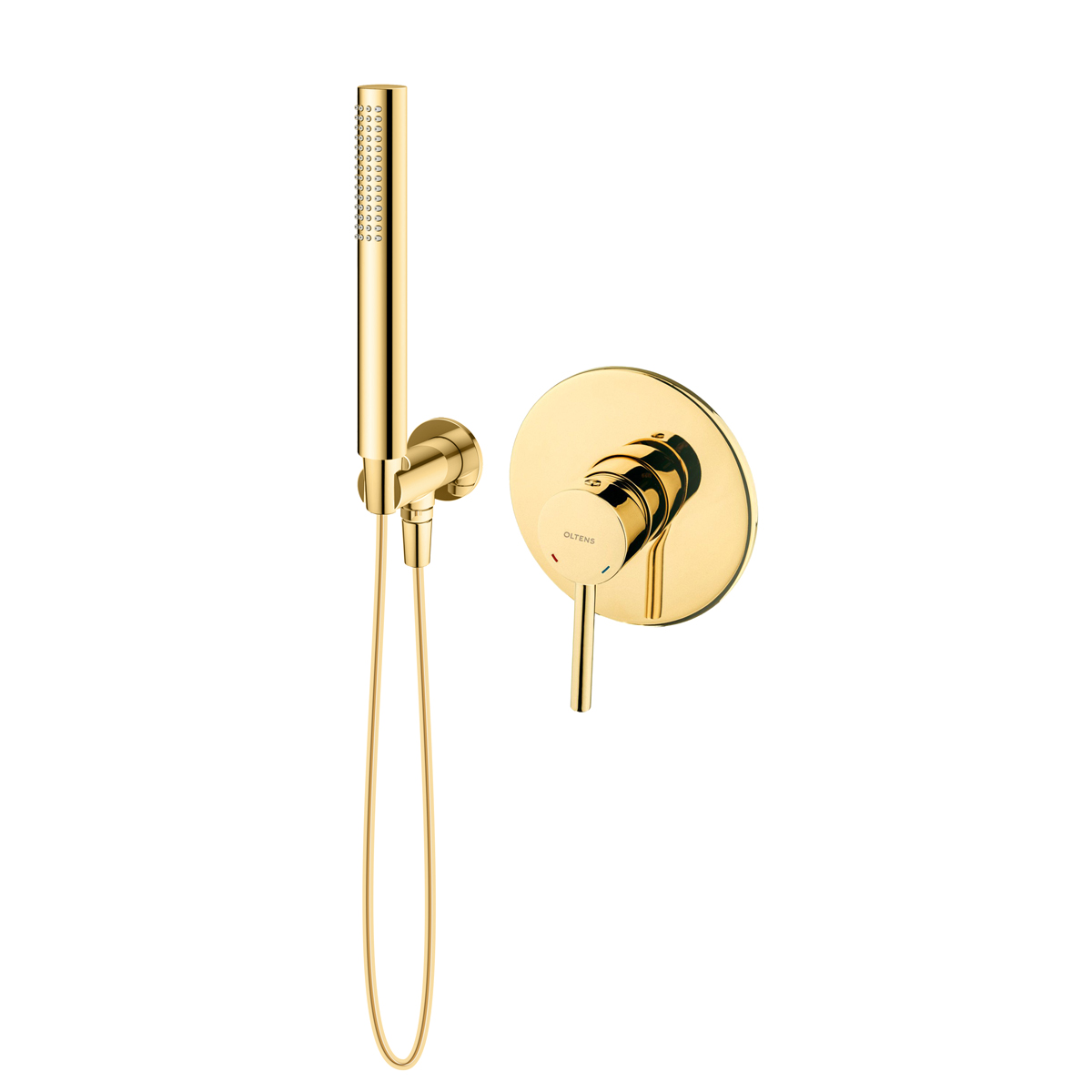 Darmowa Dostawa - Zestaw prysznicowy podtynkowy złoty połysk Oltens Molle 36612800