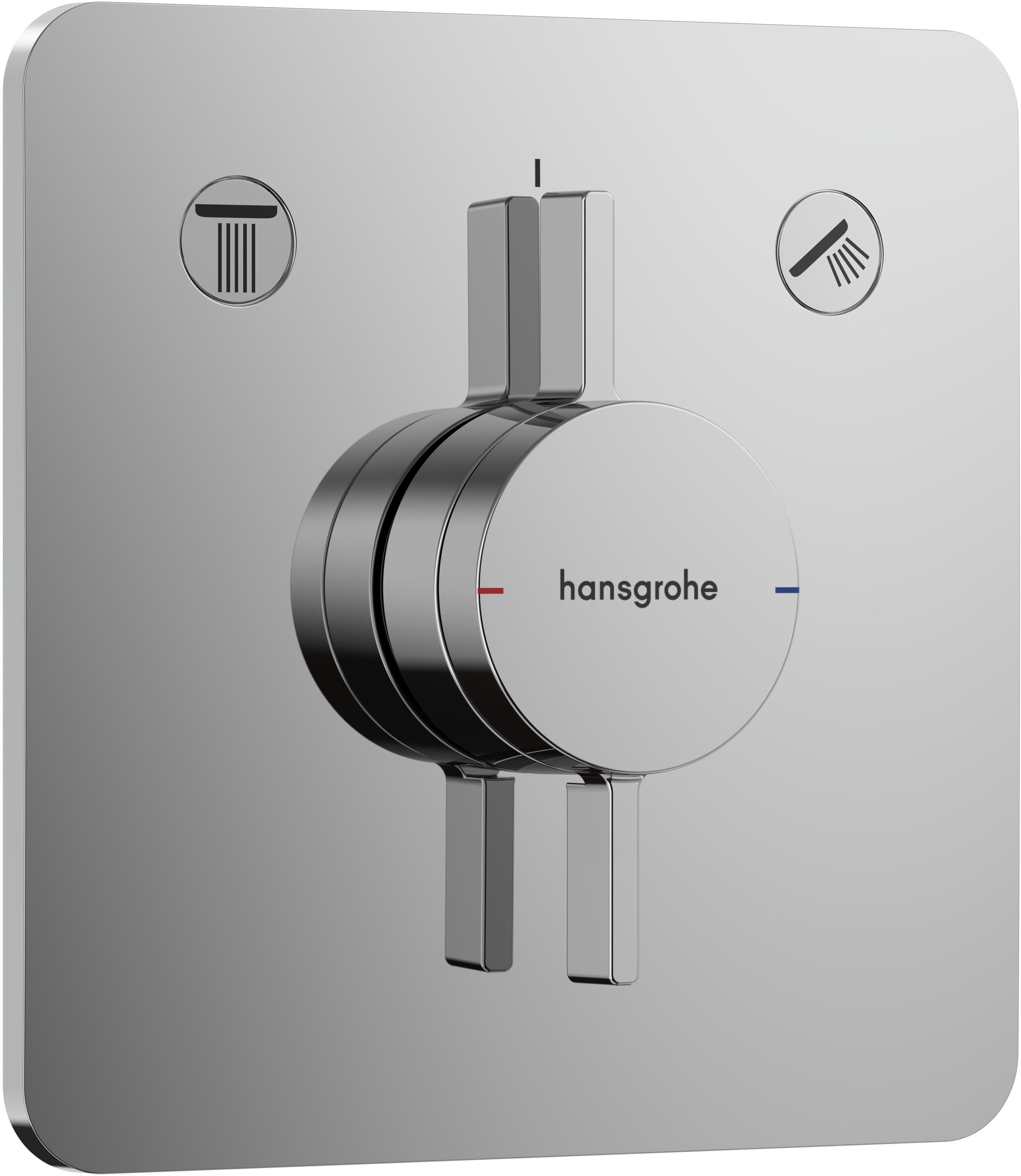 Darmowa Dostawa - Bateria wannowo-prysznicowa podtynkowa chrom Hansgrohe DuoTurn Q 75414000