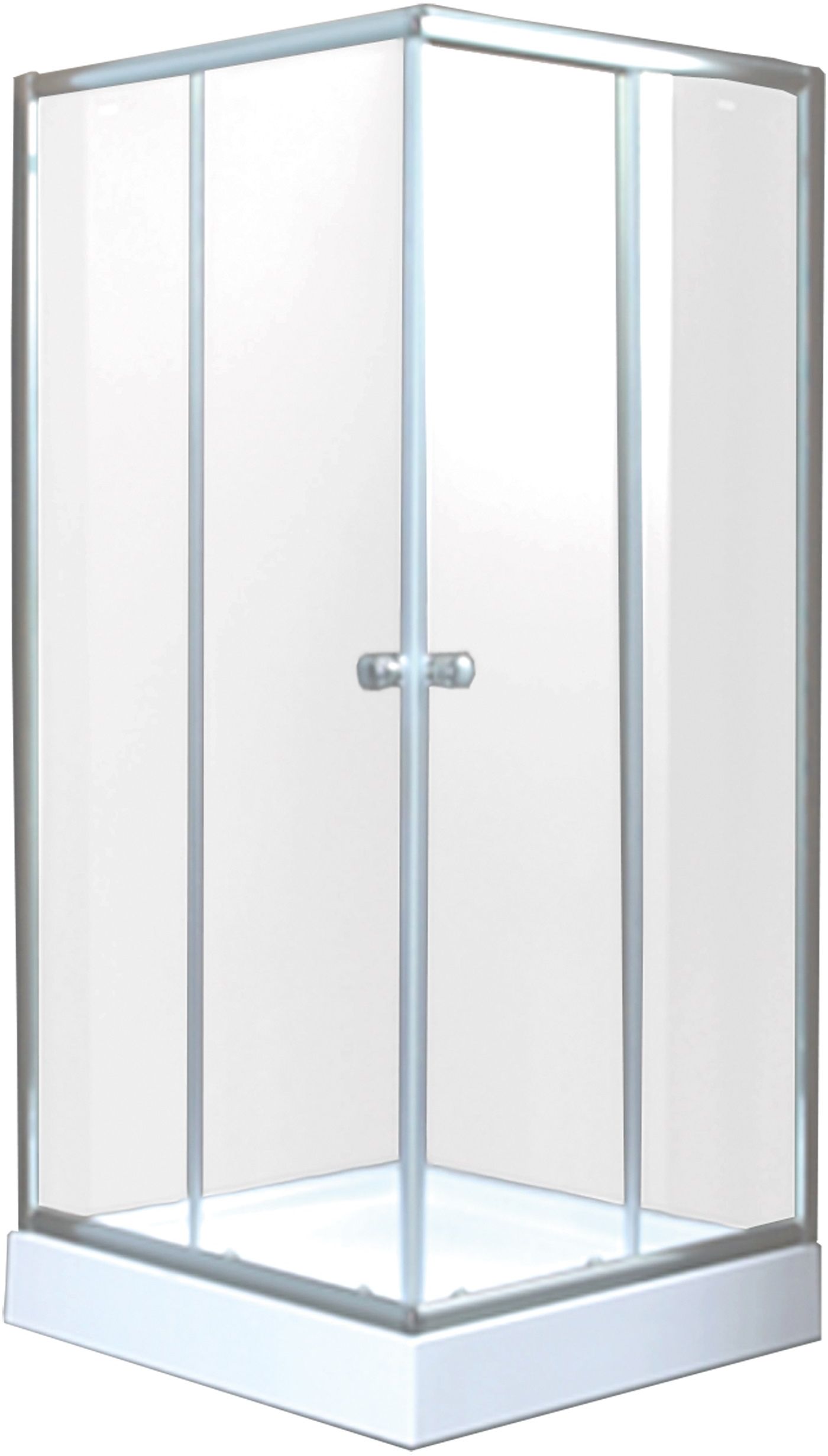 Darmowa Dostawa - Kabina prysznicowa kwadratowa 90x90 cm chrom Invena Parla AK48195