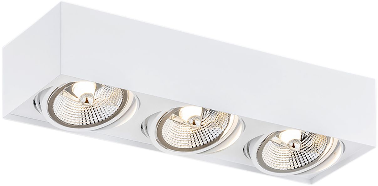 Darmowa Dostawa - Lampa wisząca 3x12 W biała Argon Rodos Plus 6117BZ