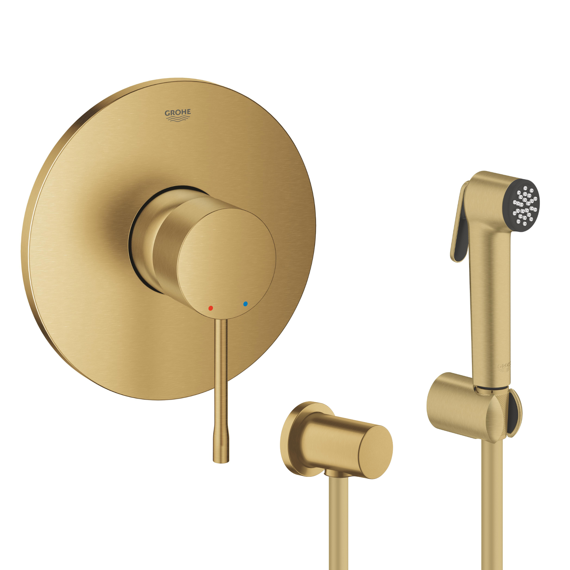 Darmowa Dostawa - Zestaw słuchawki bidetowej podtynkowy cool sunrise Grohe Essence abset10992