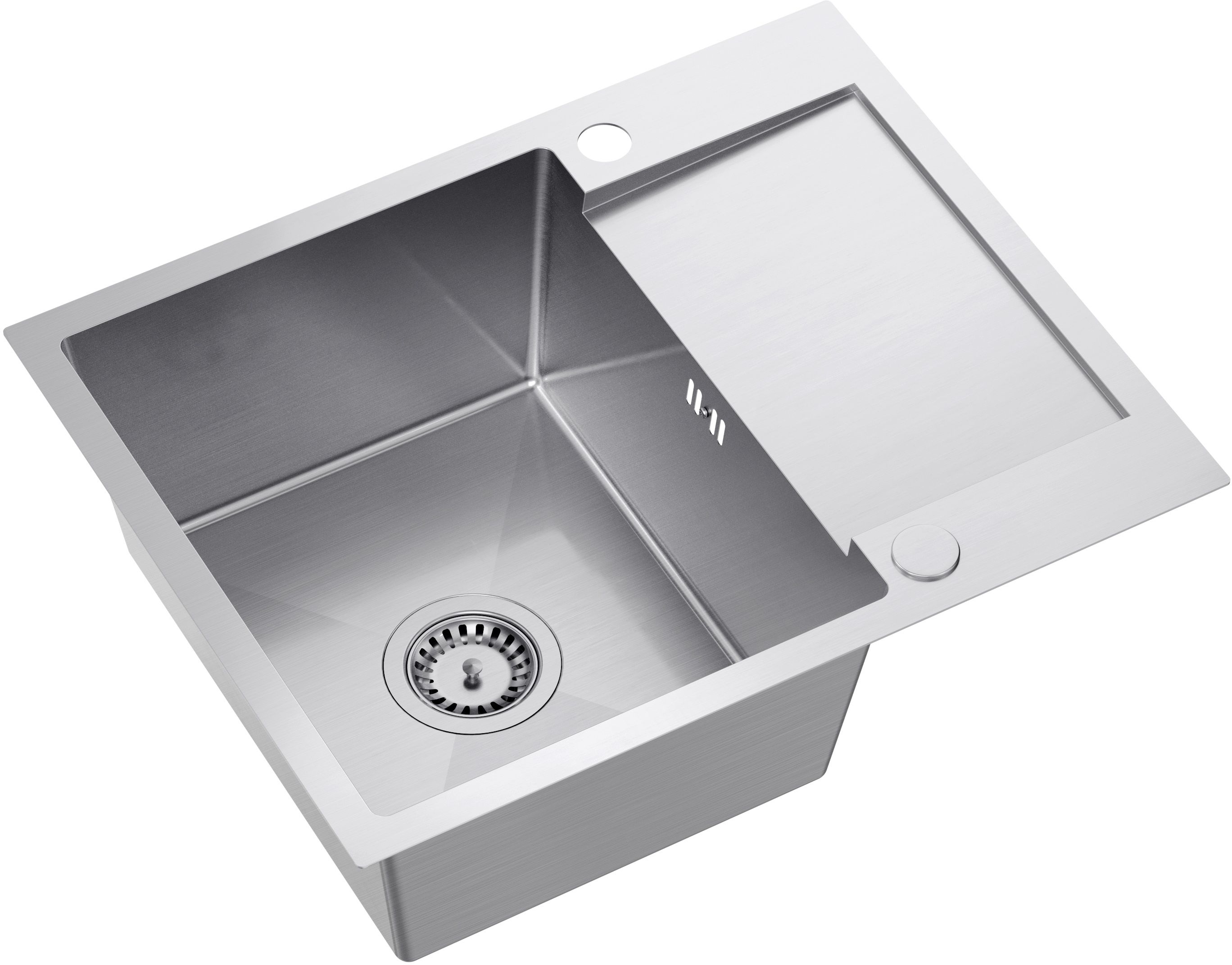 Darmowa Dostawa - Zlewozmywak stalowy 60x48 cm Quadron Luke ZH6048BS