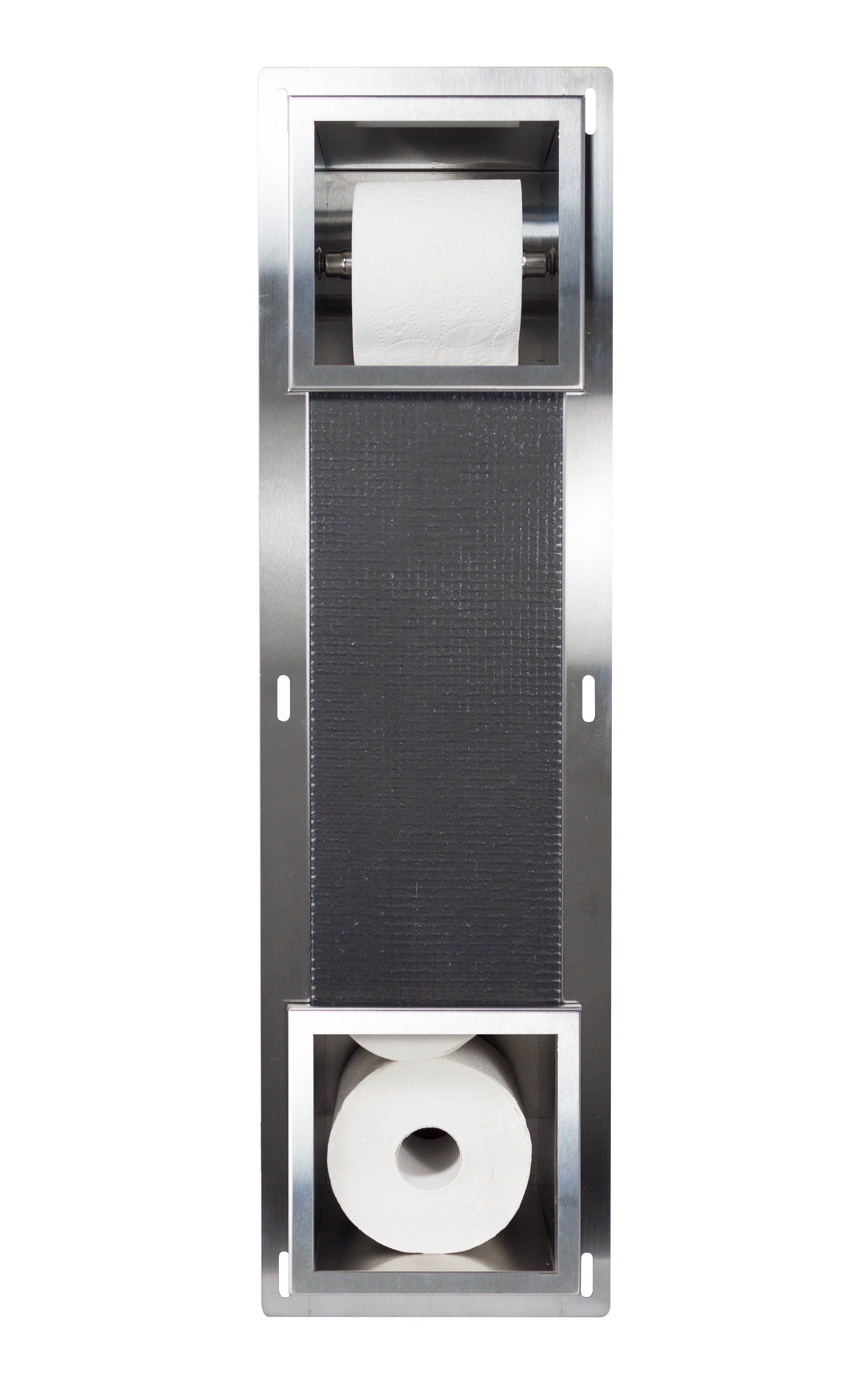 Darmowa Dostawa - Uchwyt na papier toaletowy Balneo Wall-Box Paper Inox PBIN2