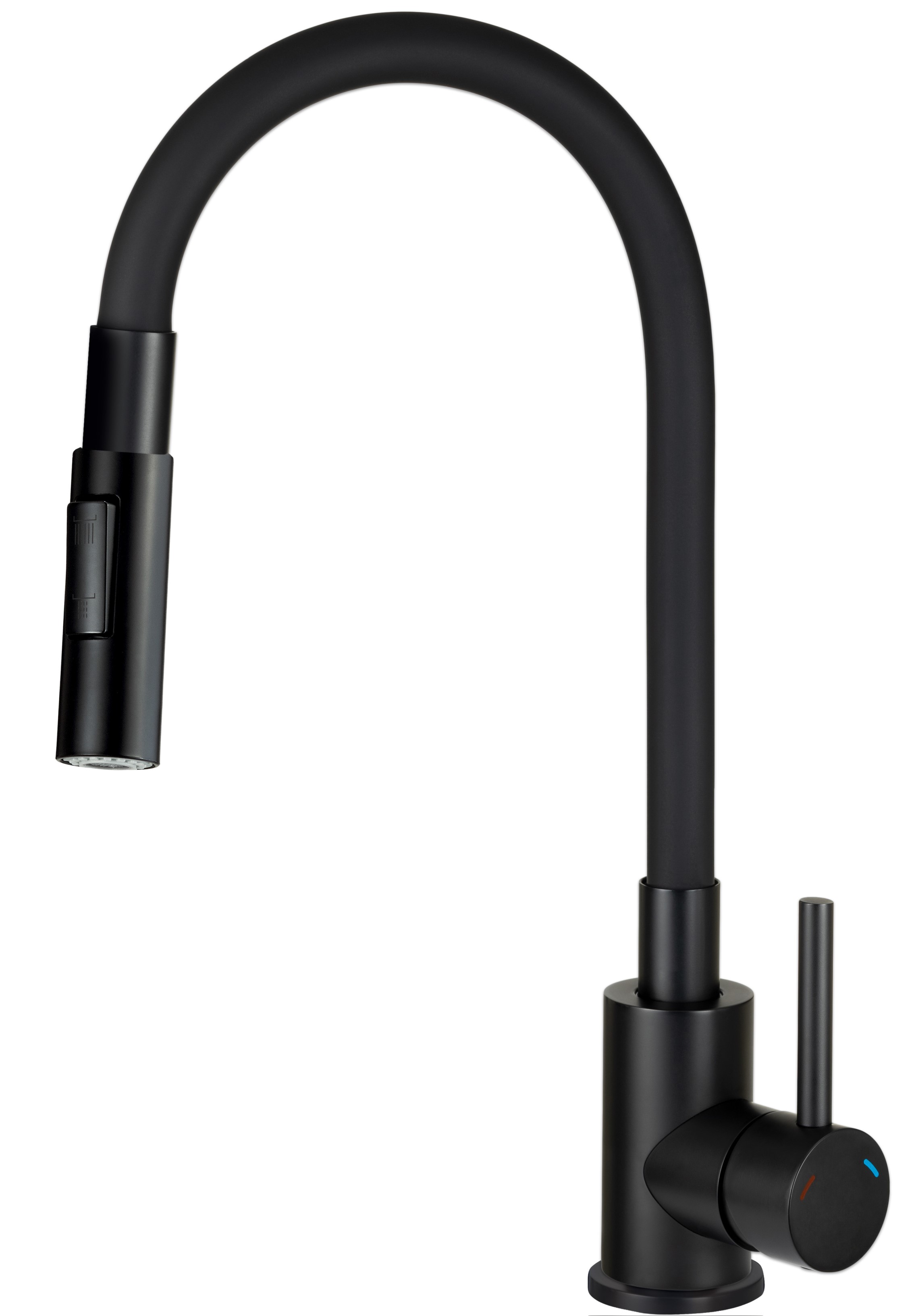 Darmowa Dostawa - Bateria kuchenna stojąca czarna Deante Luno BOCN74M